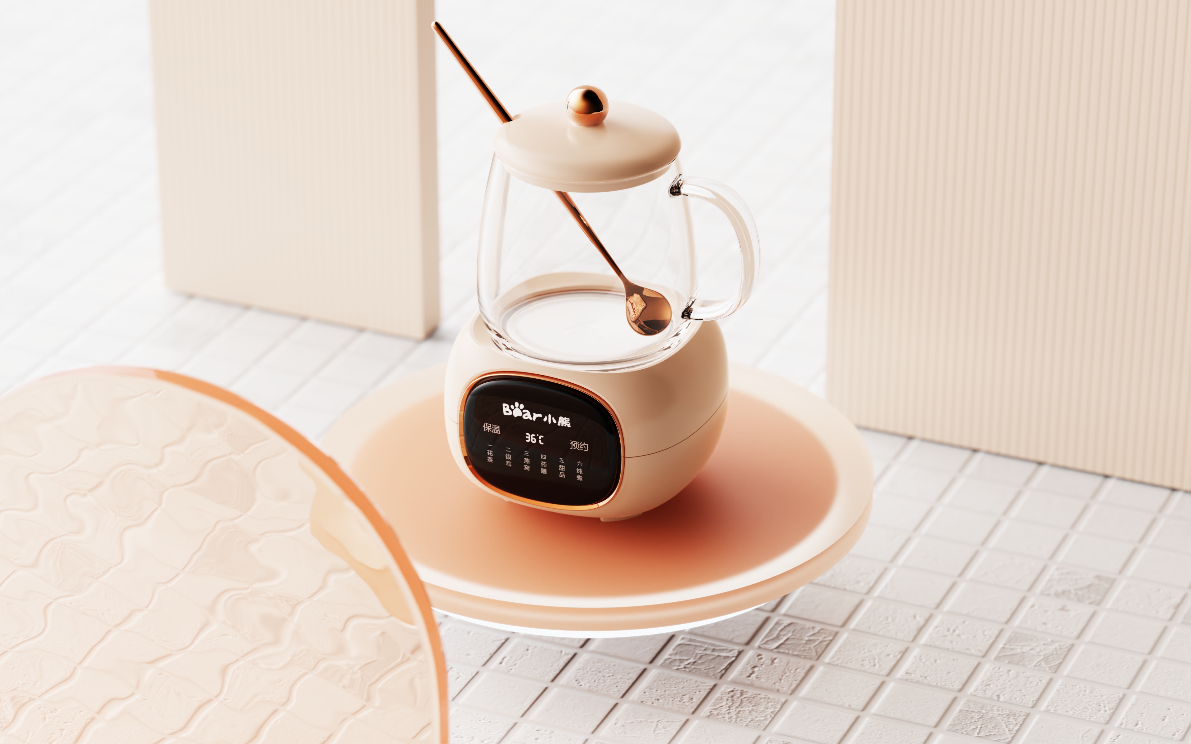 # Electric Stew Cup，#Small household appliances，#Product design，