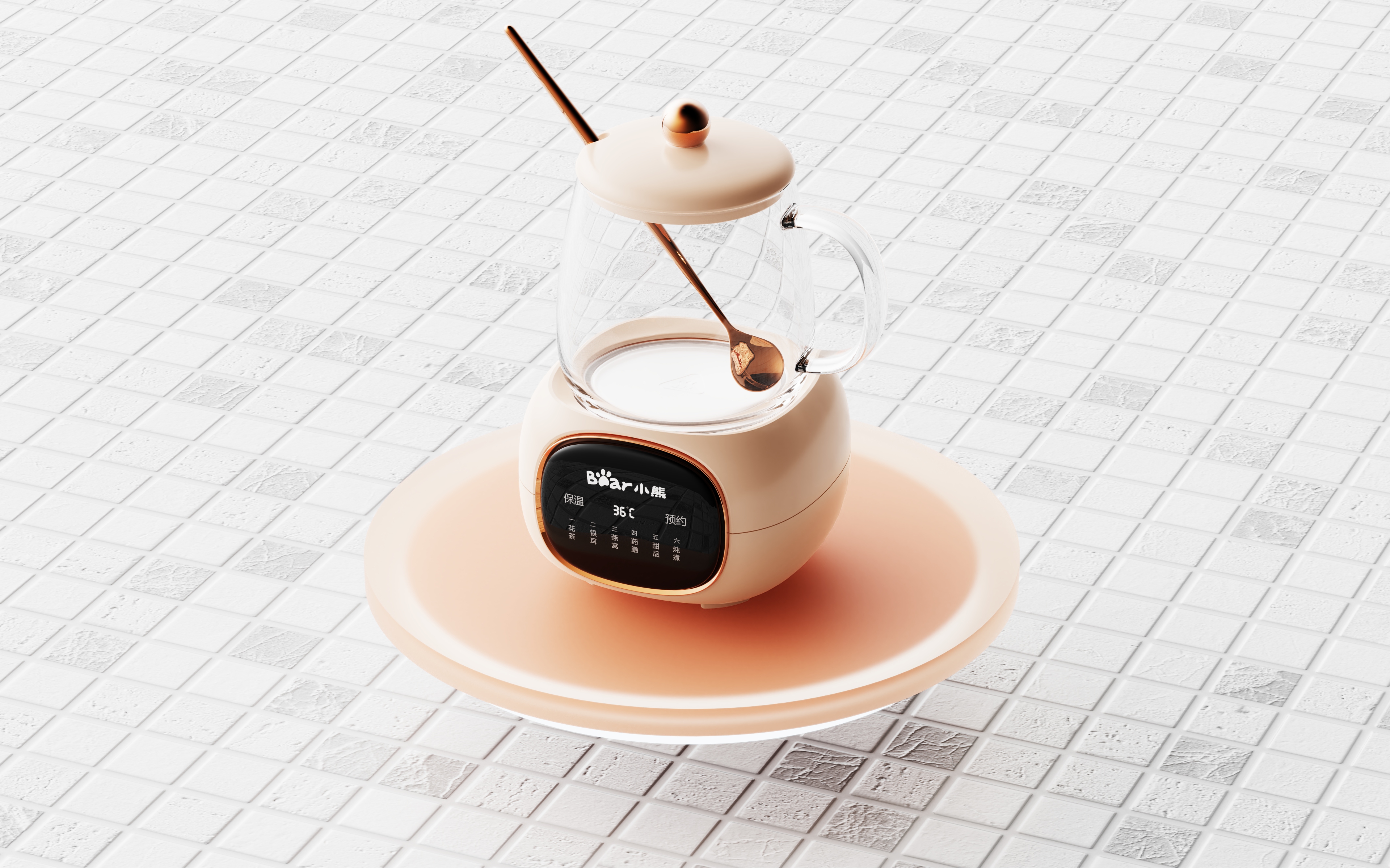 # Electric Stew Cup，#Small household appliances，#Product design，