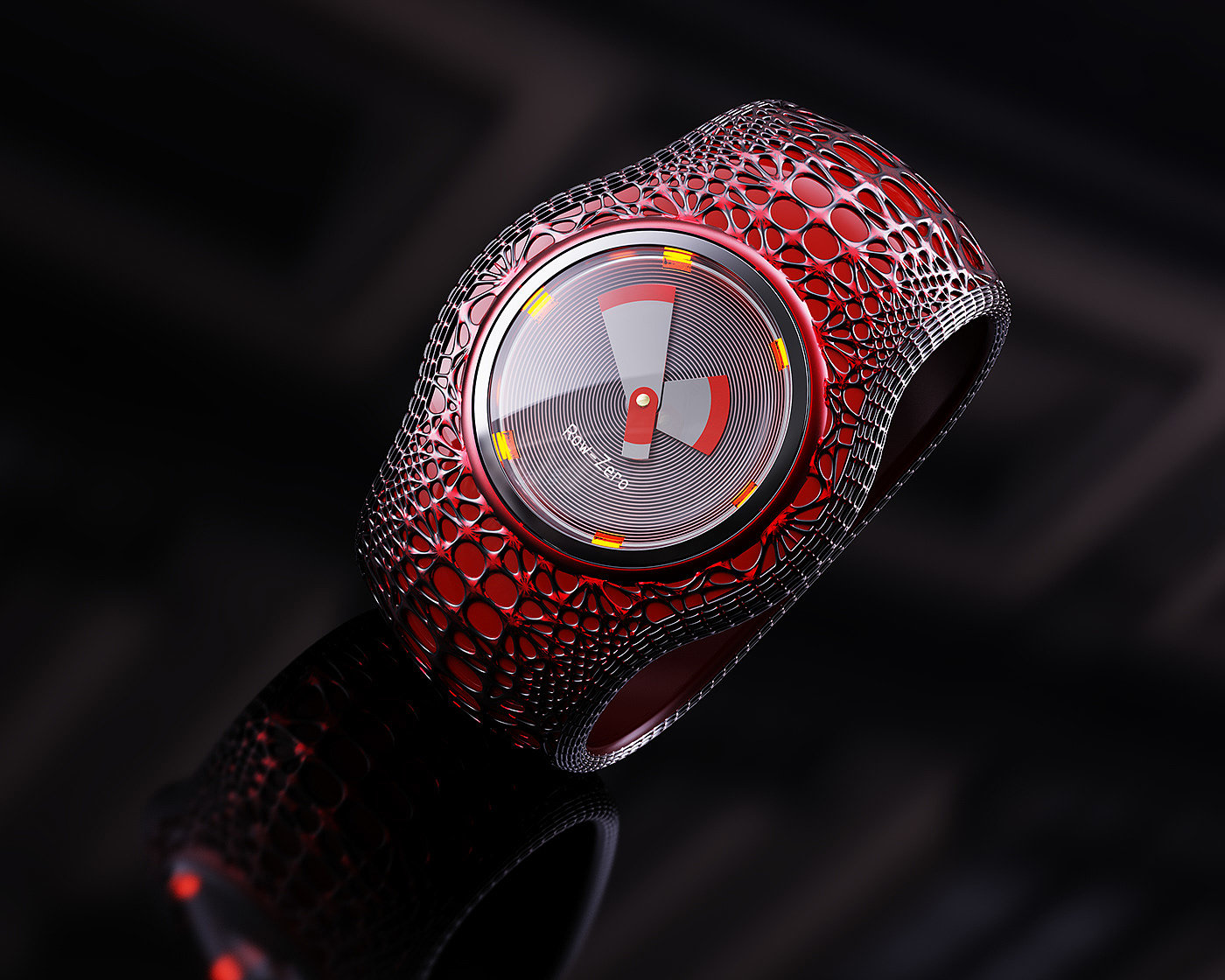 Wristwatch，product design，Appearance design，delicate，RZ，
