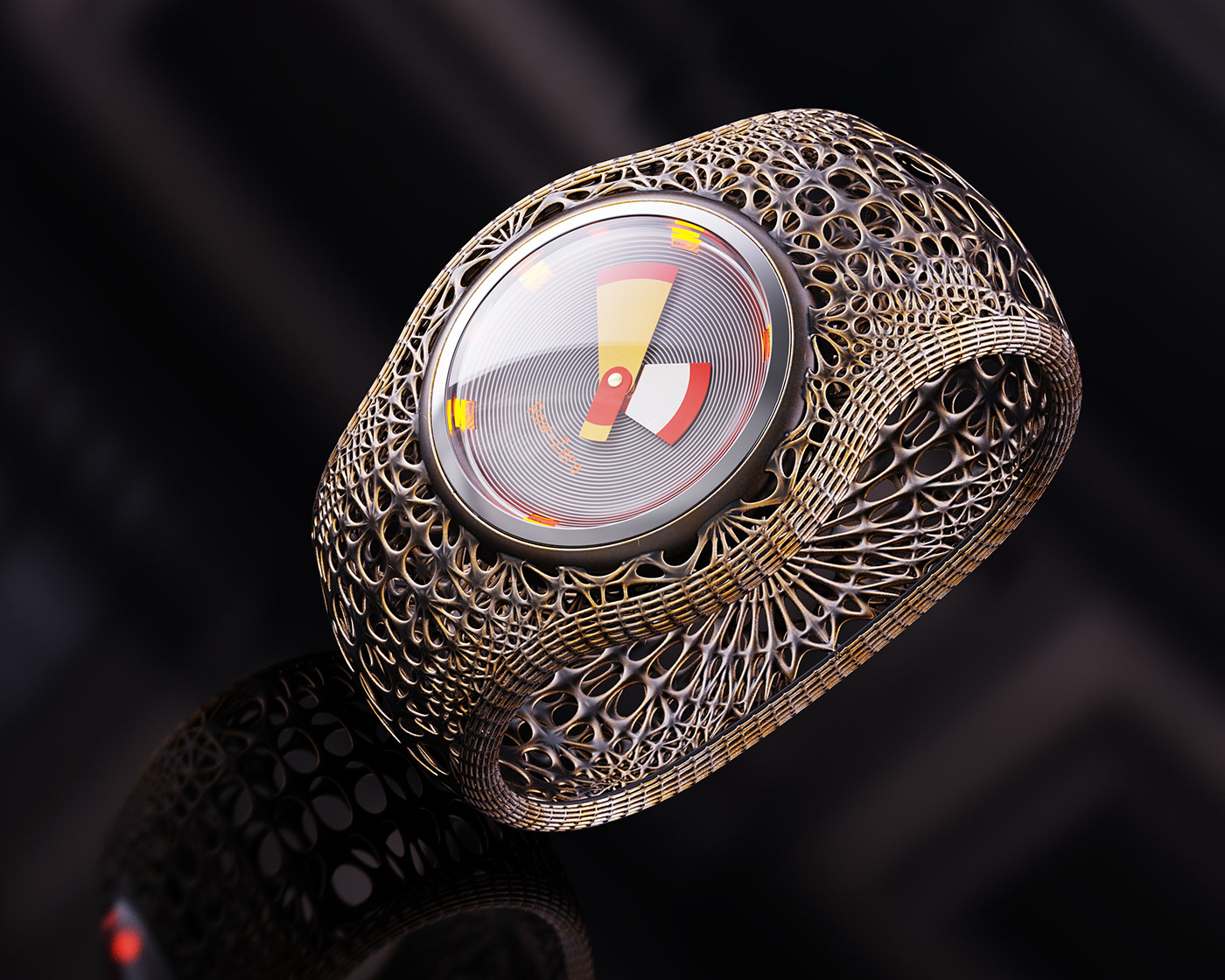Wristwatch，product design，Appearance design，delicate，RZ，