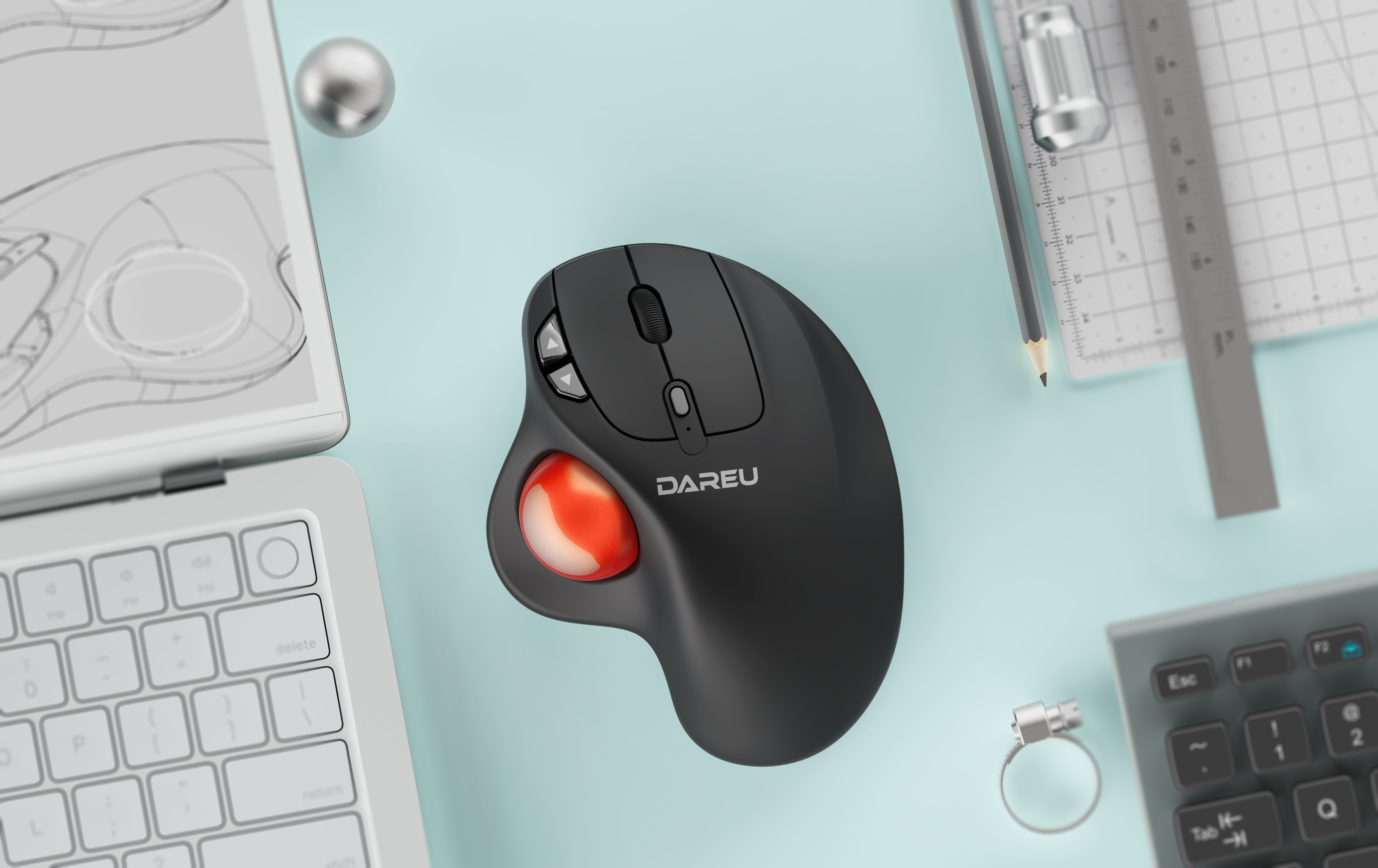Daryou，Ergonomics，mouse，Bluetooth Mouse ，