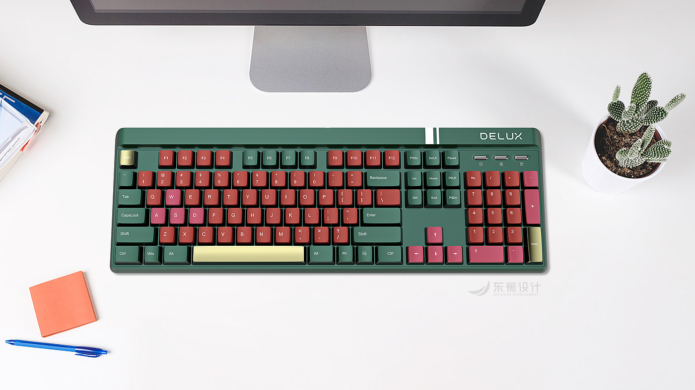 Keyboard, Retro, Digital Products, Desktop, Industrial Design，