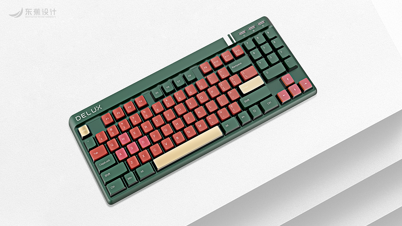 Keyboard, Retro, Digital Products, Desktop, Industrial Design，