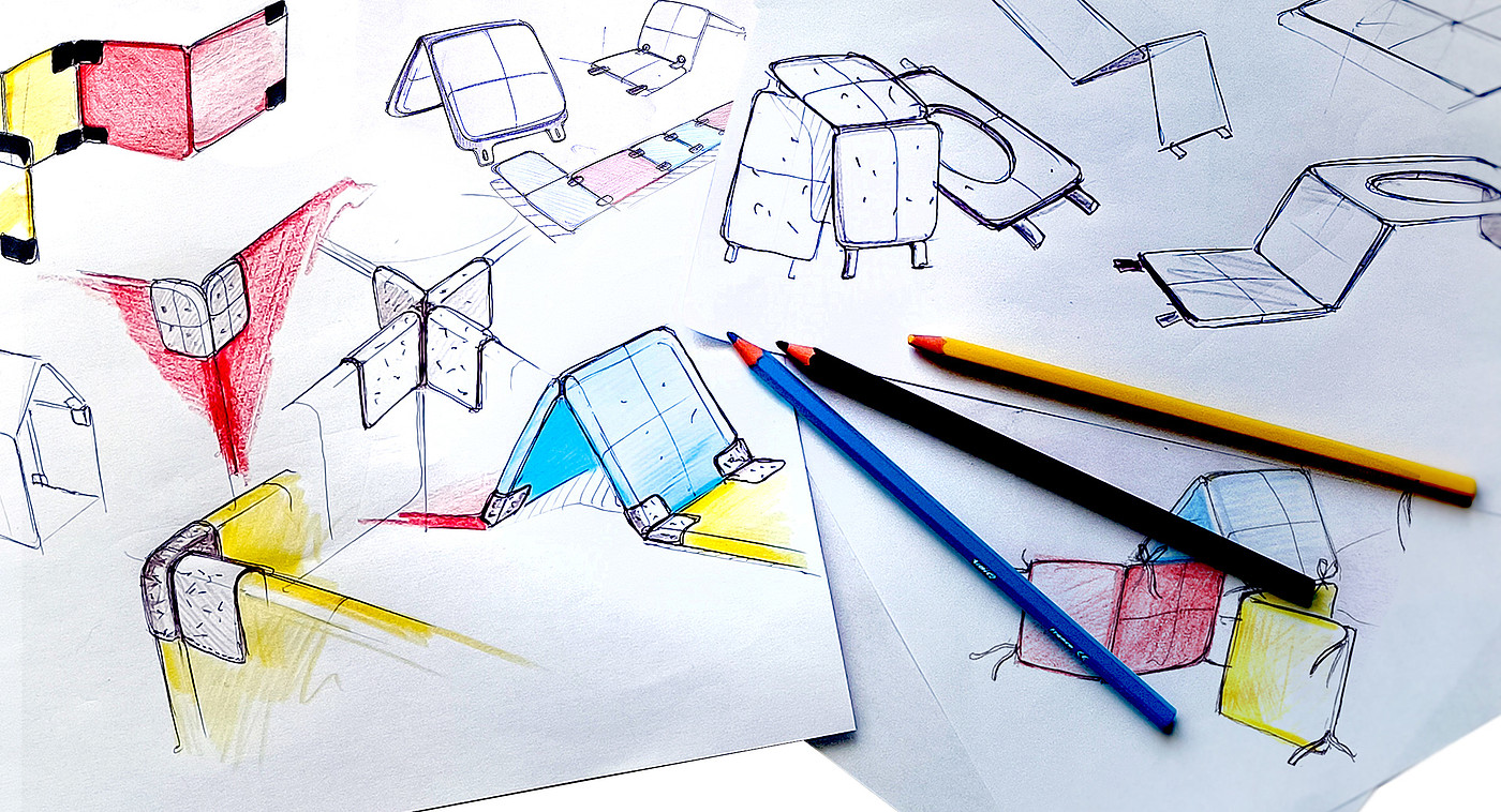 Game pad，Creeping mat，Maternal and infant products，product design，