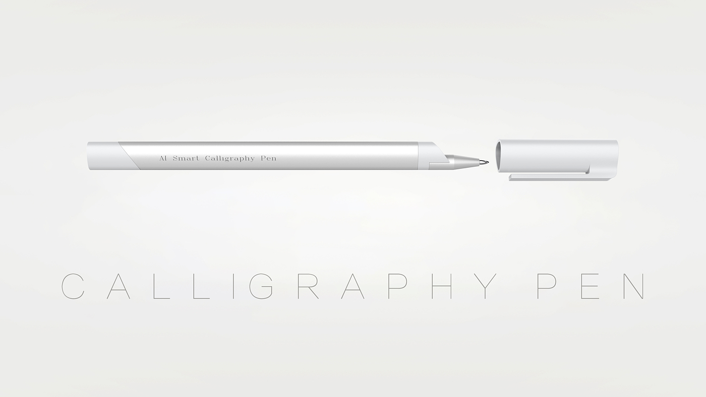 Intelligent calligraphy pen，AI calligraphy pen，Practice calligraphy，