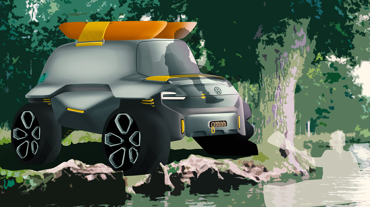 Volkswagen，vehicle，float，