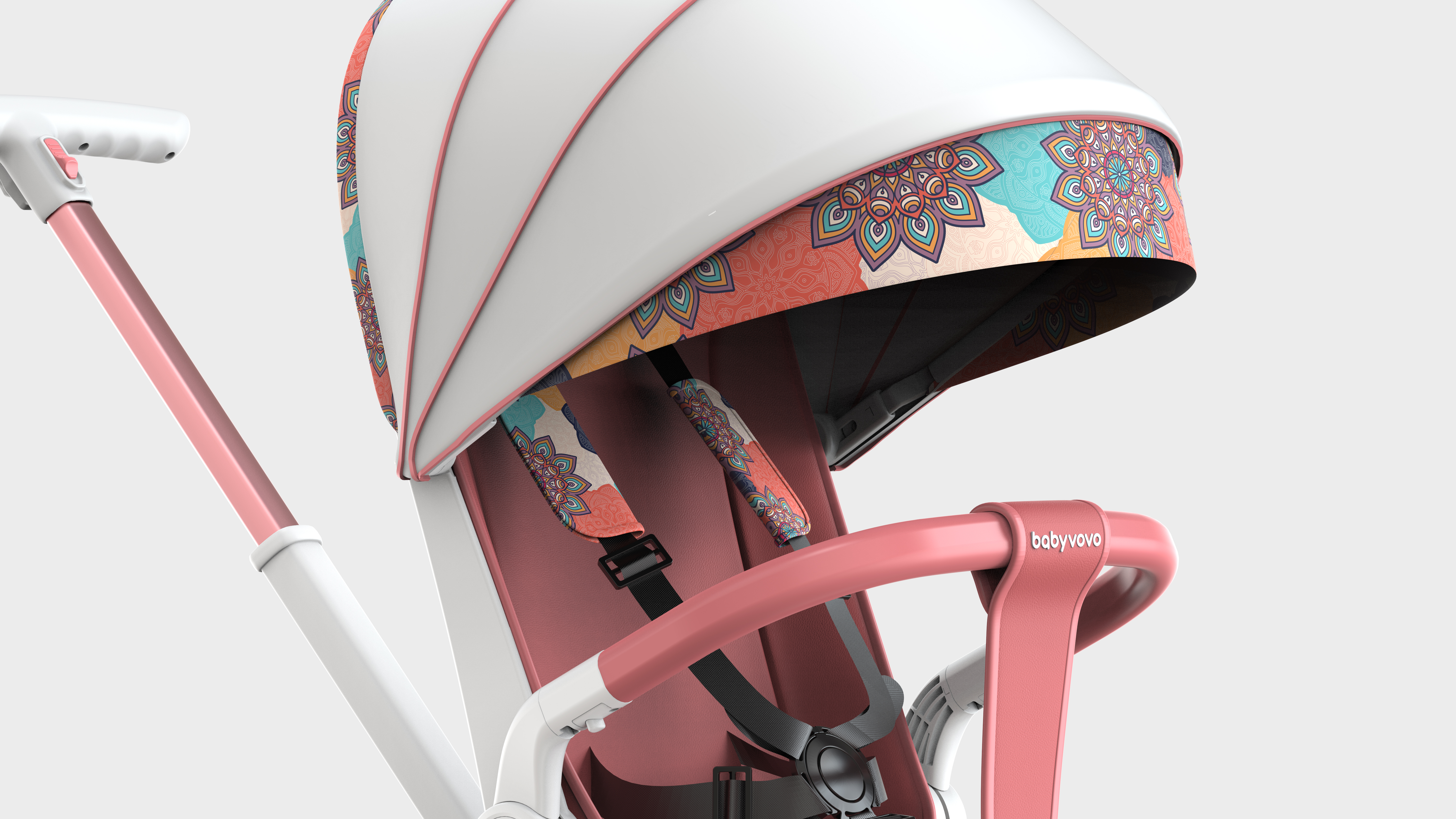 baby，Mother and baby，children，Landscape car，baby carriage，Light luxury，delicate，fashion，
