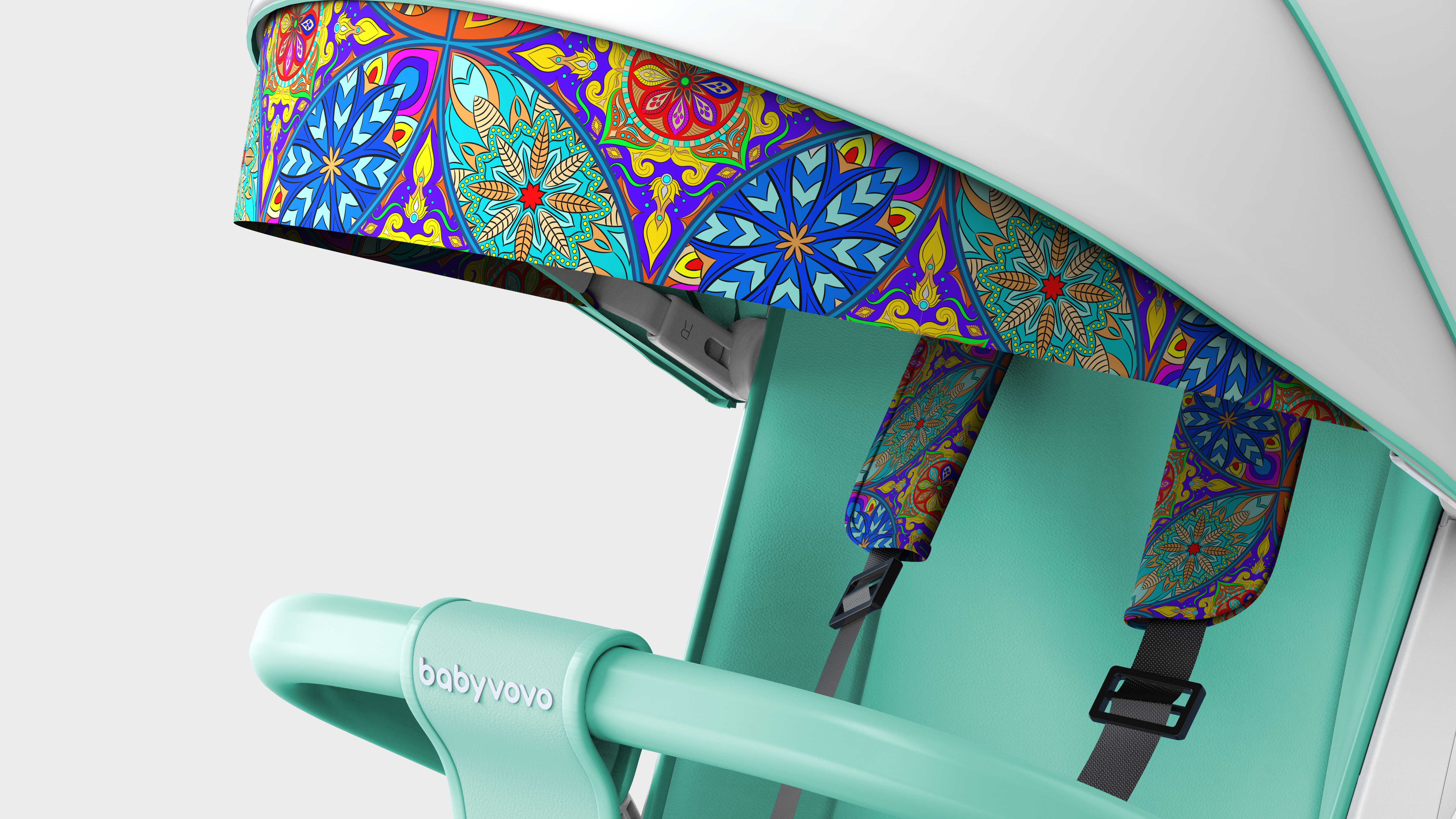 baby，Mother and baby，children，Landscape car，baby carriage，Light luxury，delicate，fashion，