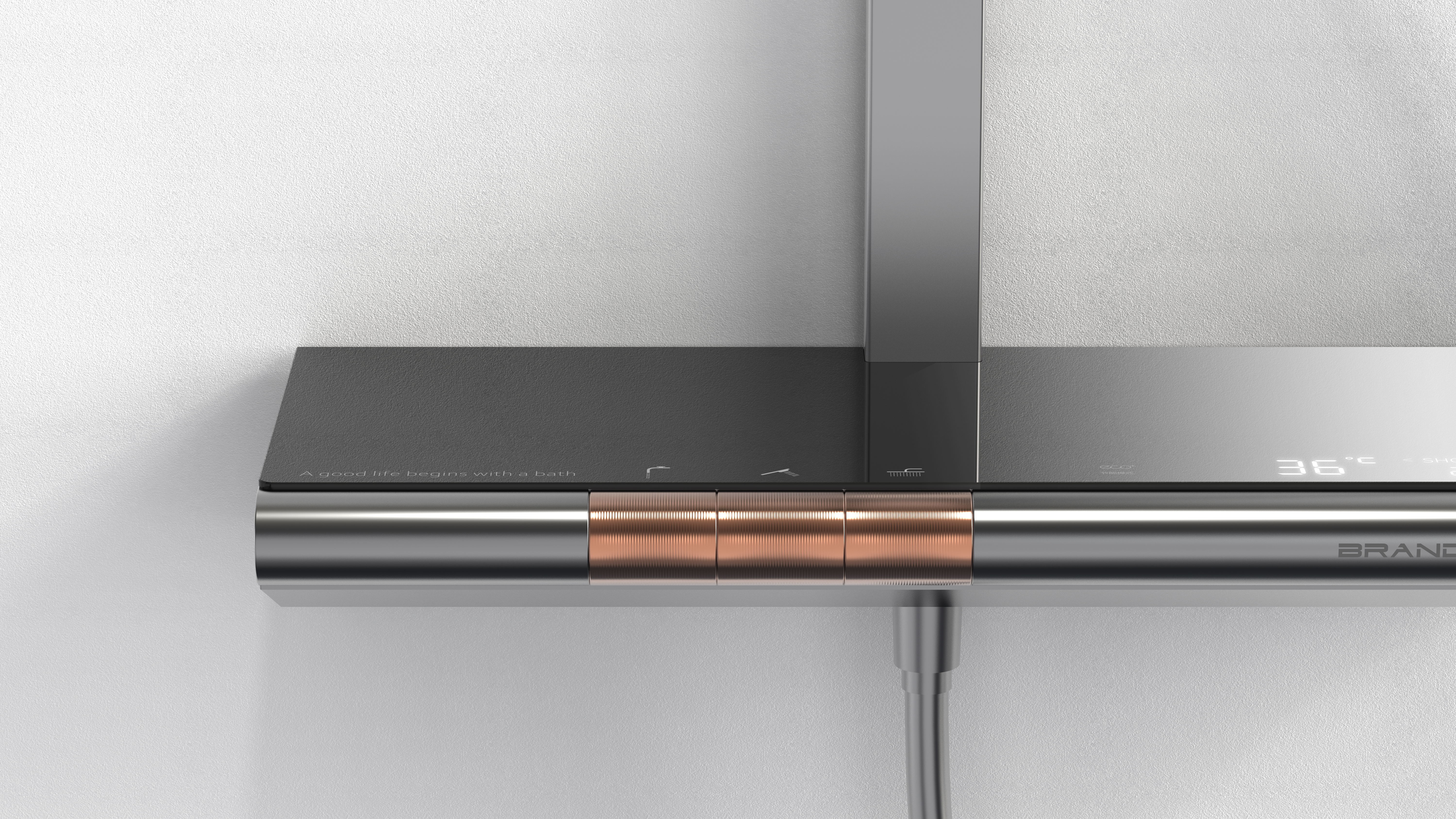 Shower，controller，fashion，bathroom，Light luxury，Minimalist，concise，