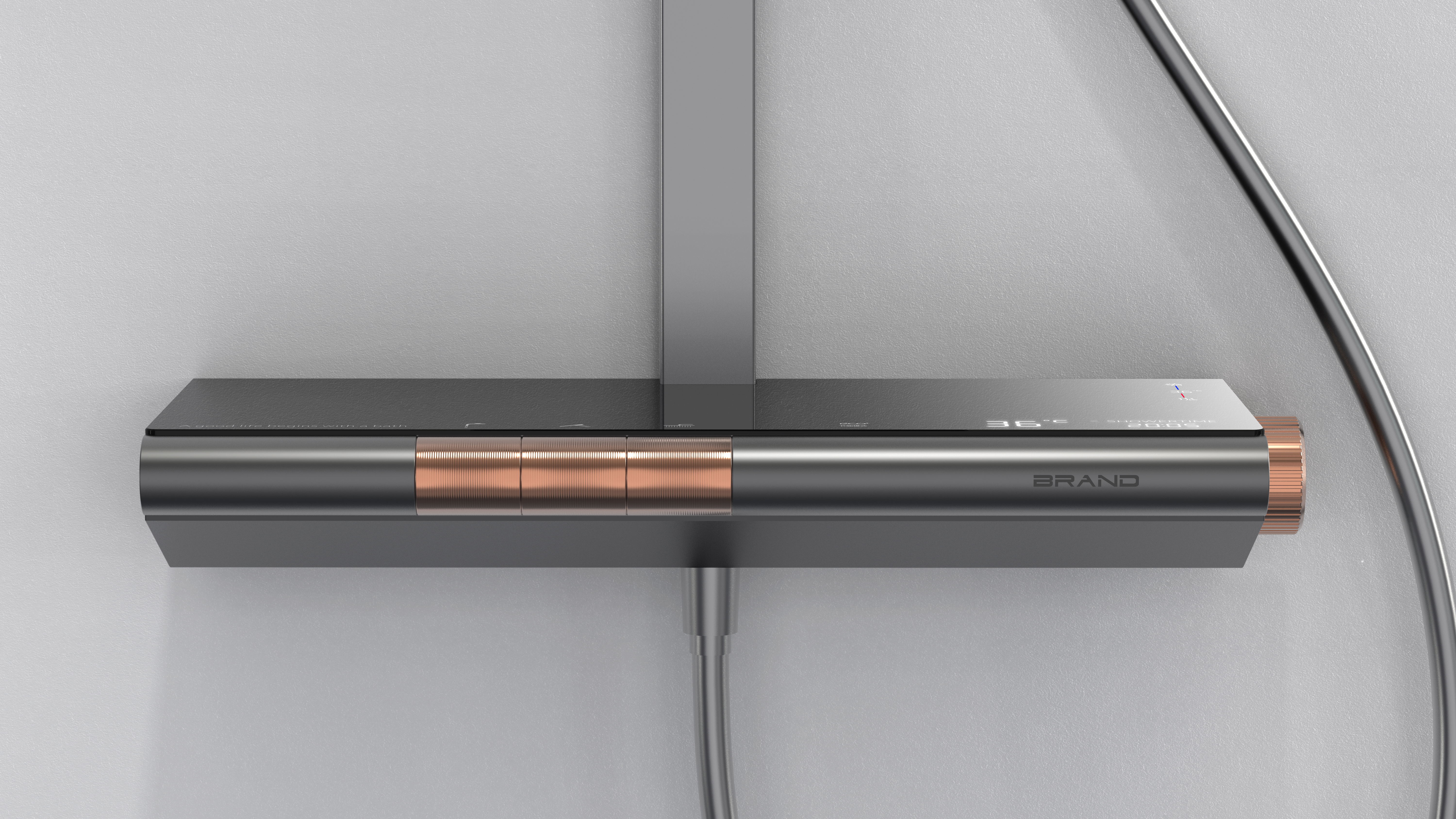 Shower，controller，fashion，bathroom，Light luxury，Minimalist，concise，