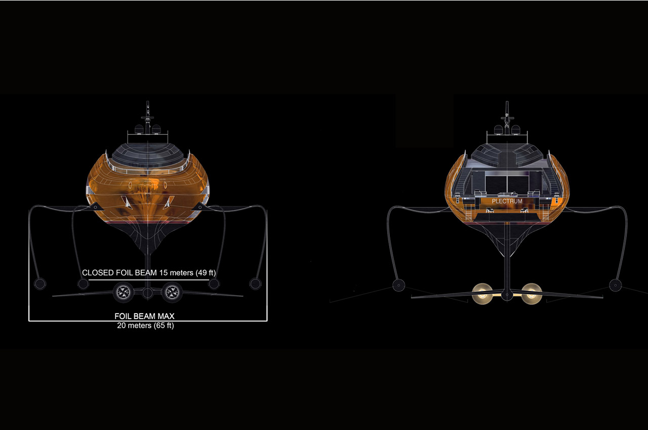 Plectrum，conceptual design，yacht，vehicle，