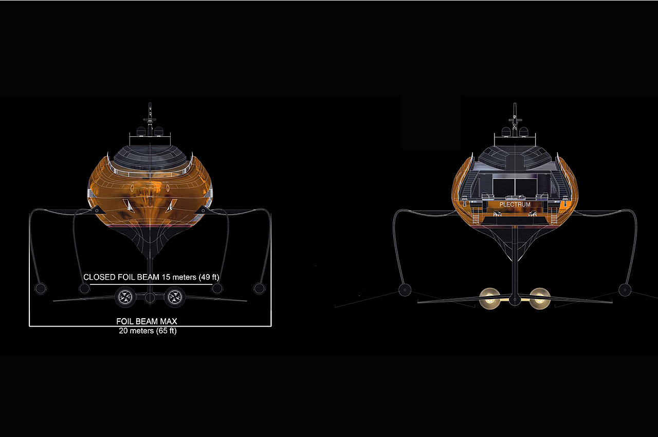Plectrum，概念设计，游艇，交通工具，