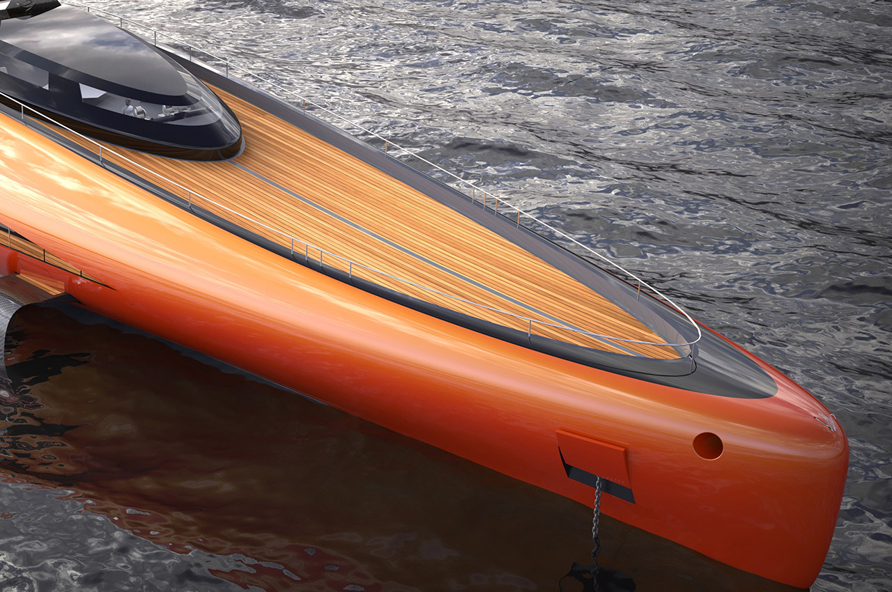 Plectrum，conceptual design，yacht，vehicle，