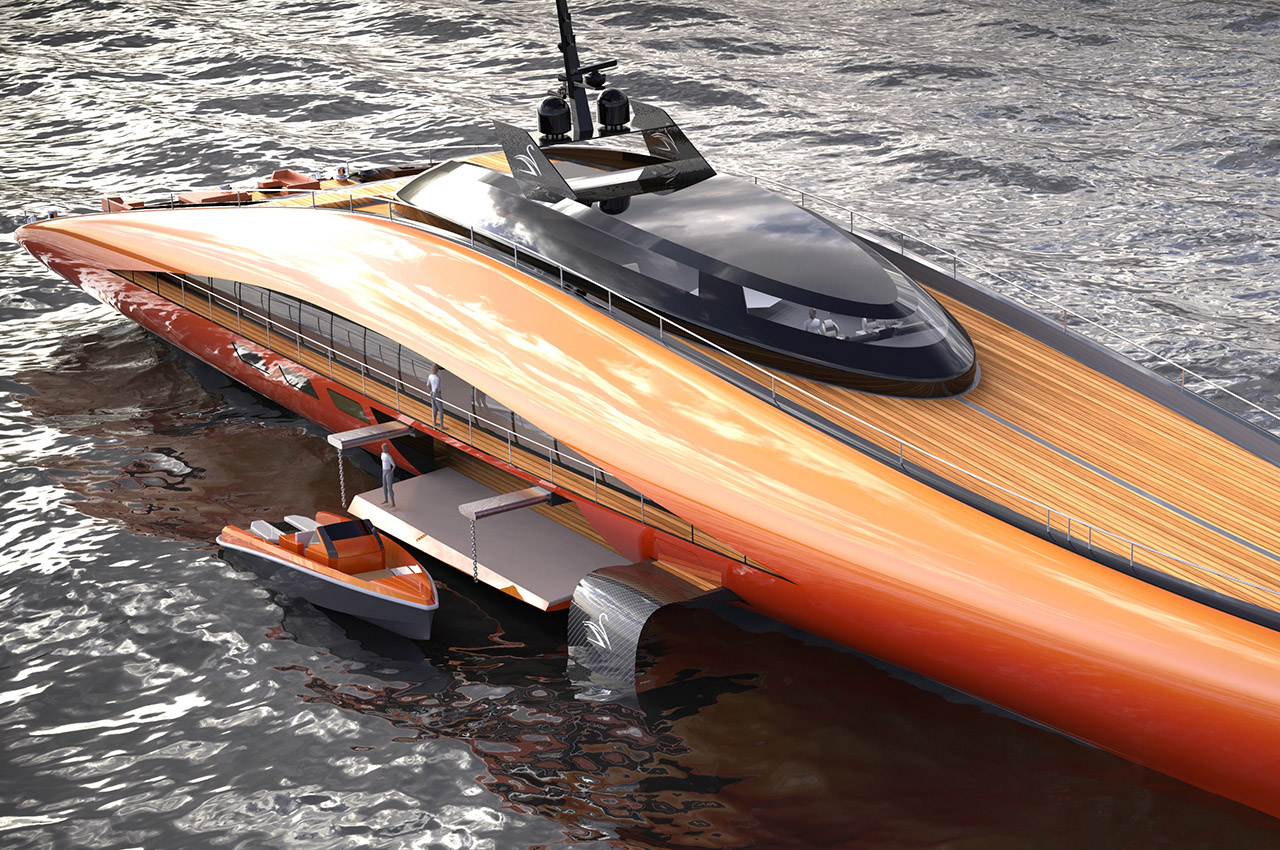 Plectrum，conceptual design，yacht，vehicle，