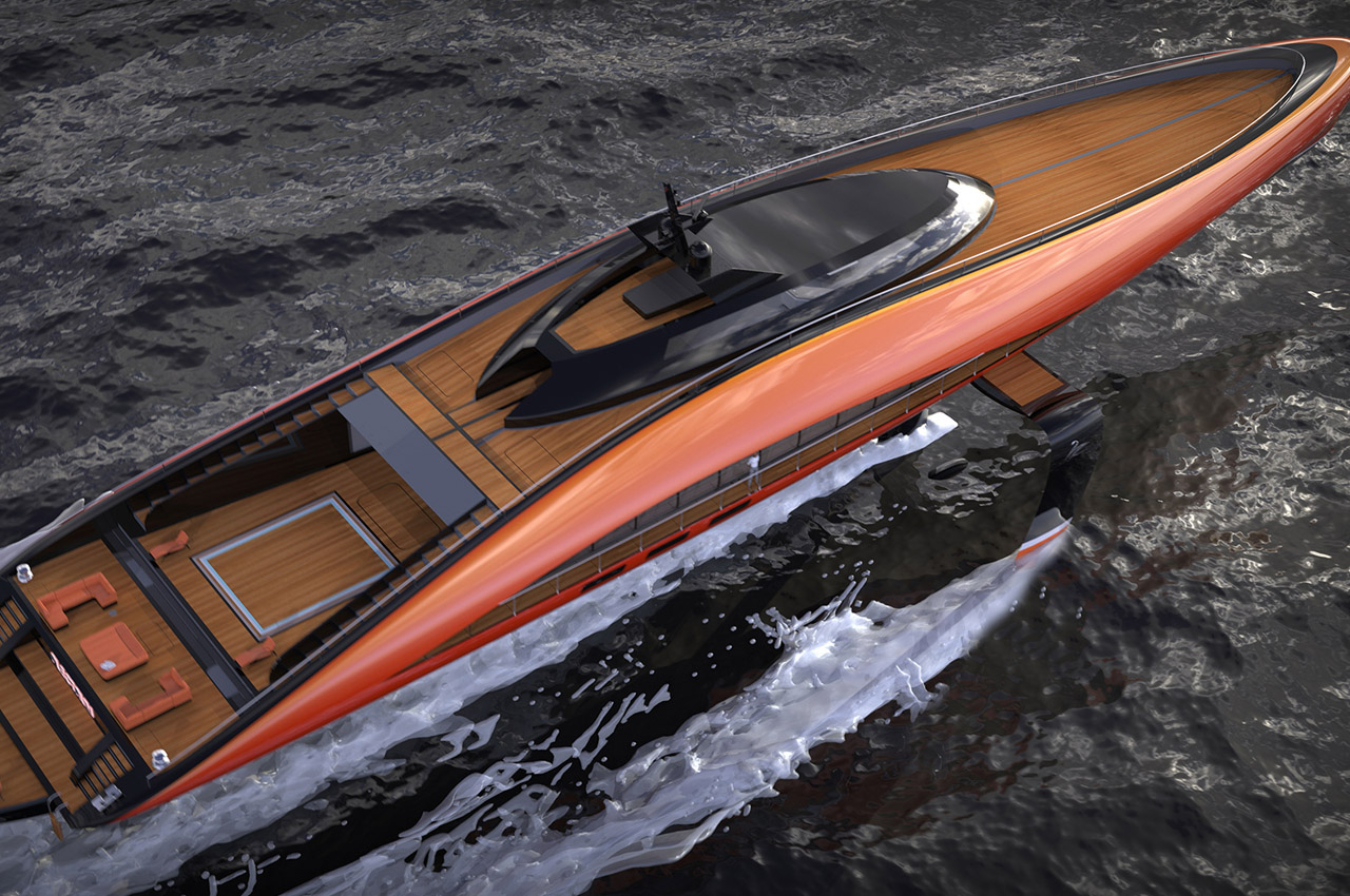 Plectrum，conceptual design，yacht，vehicle，