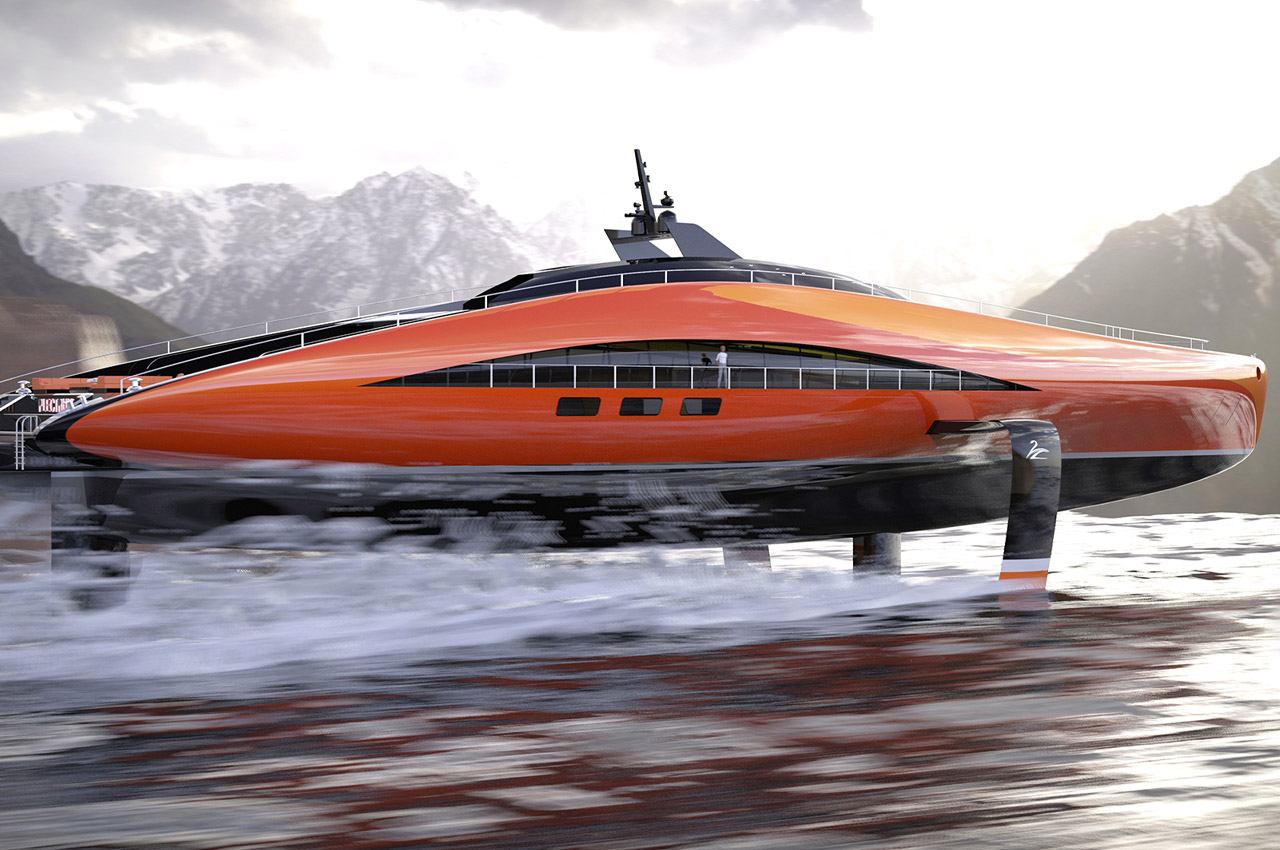 Plectrum，conceptual design，yacht，vehicle，