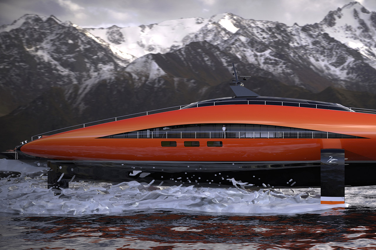 Plectrum，conceptual design，yacht，vehicle，