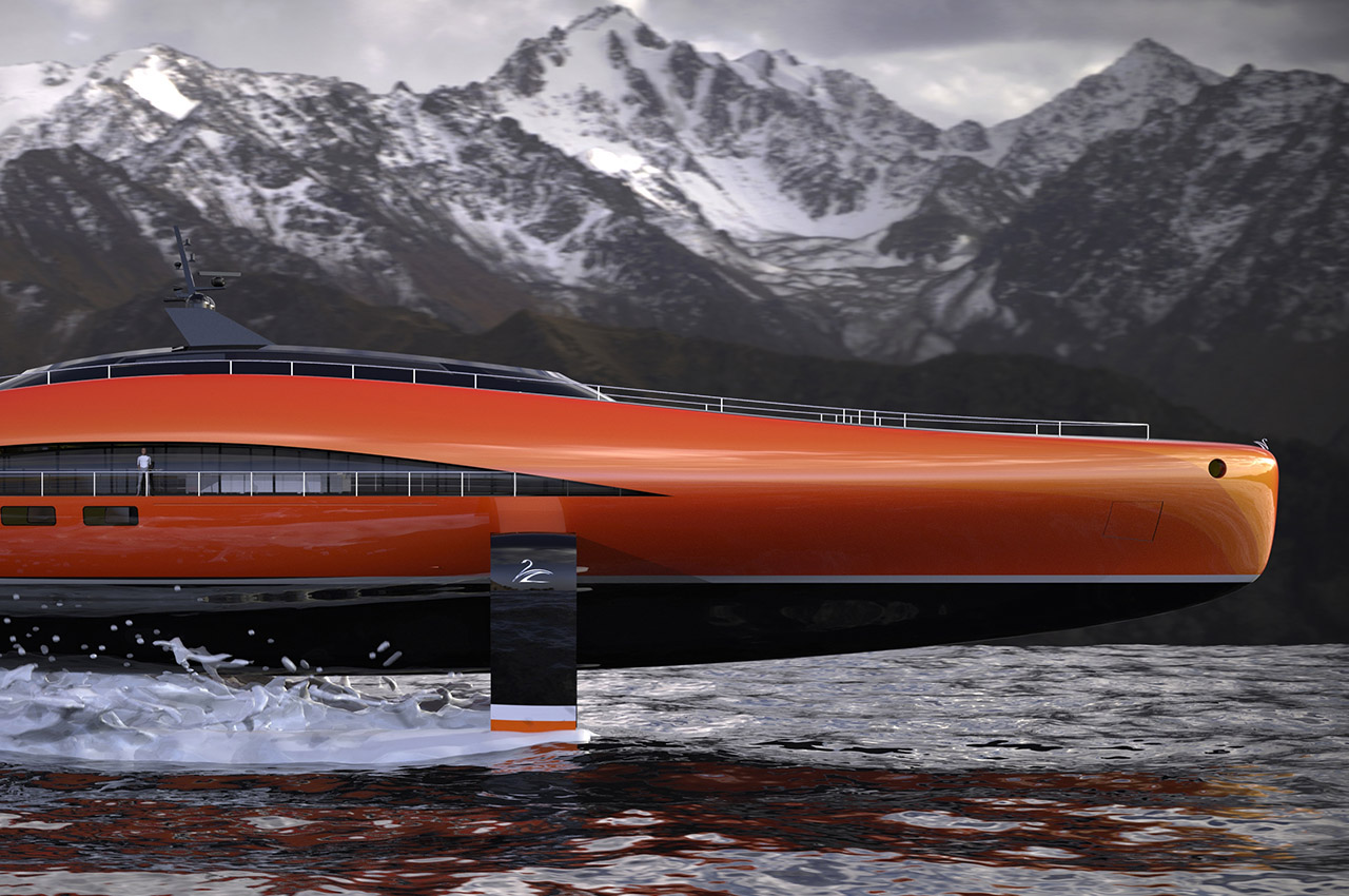 Plectrum，conceptual design，yacht，vehicle，