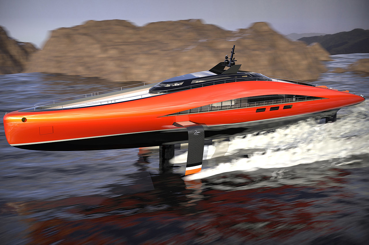 Plectrum，conceptual design，yacht，vehicle，