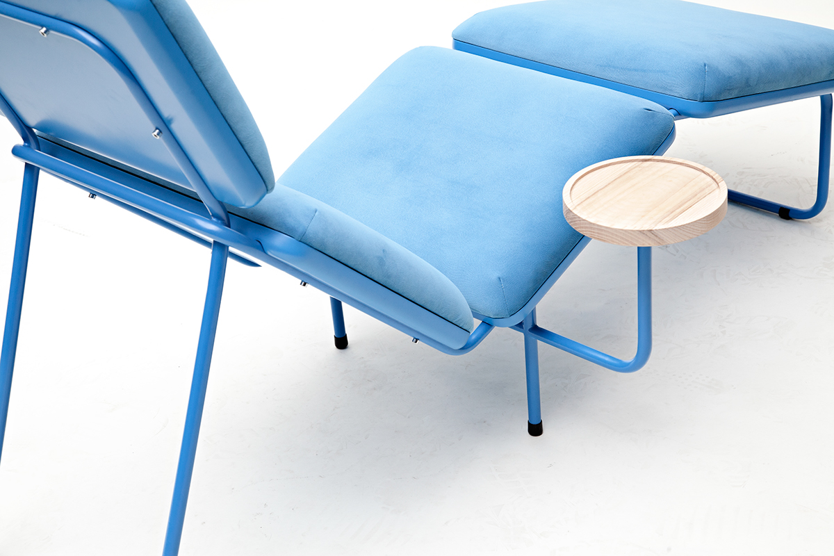 SOAP collection，deck chair，blue，