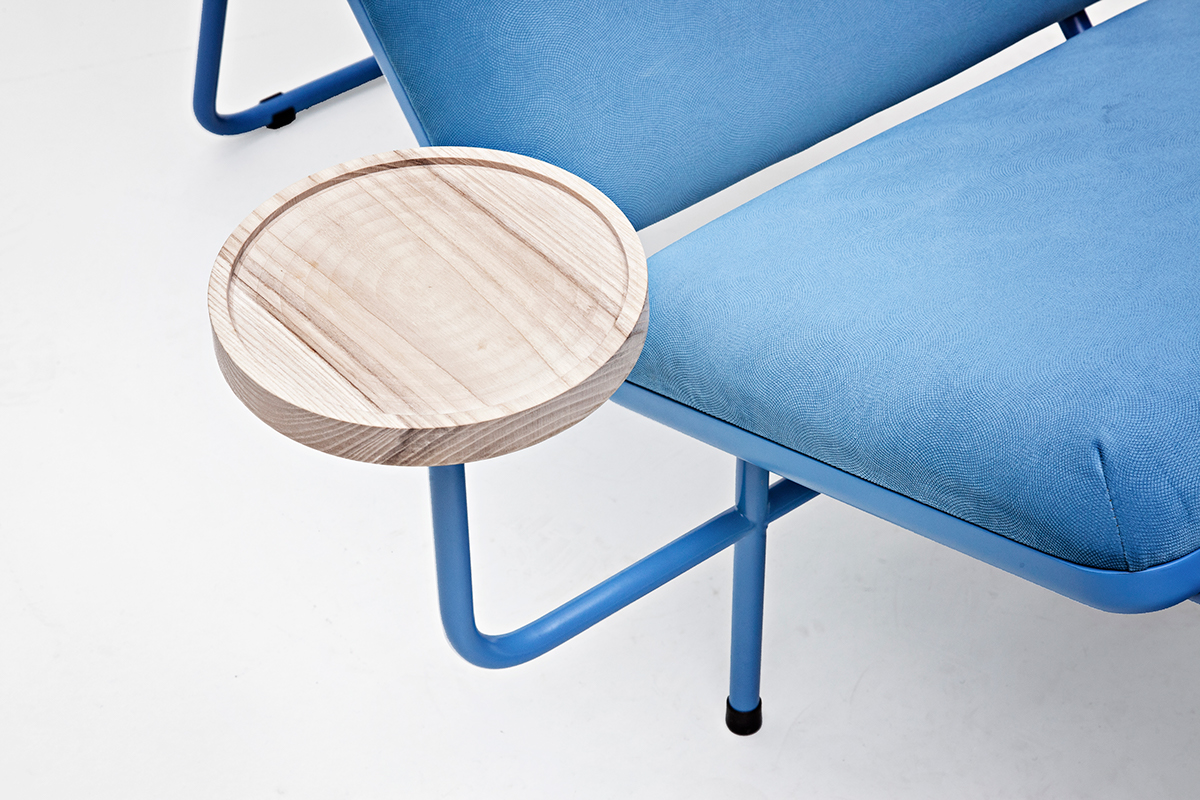 SOAP collection，deck chair，blue，