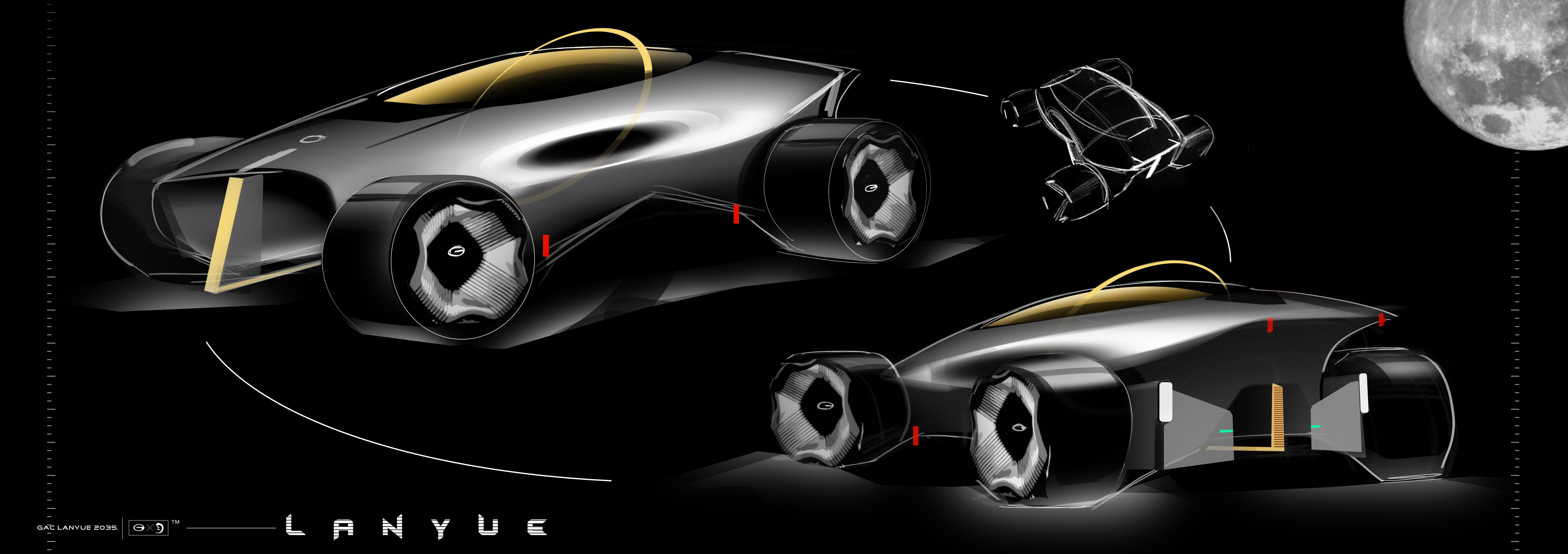 Automobile design，conceptual design，Design Competition，GAC Design，vehicle，Future design，