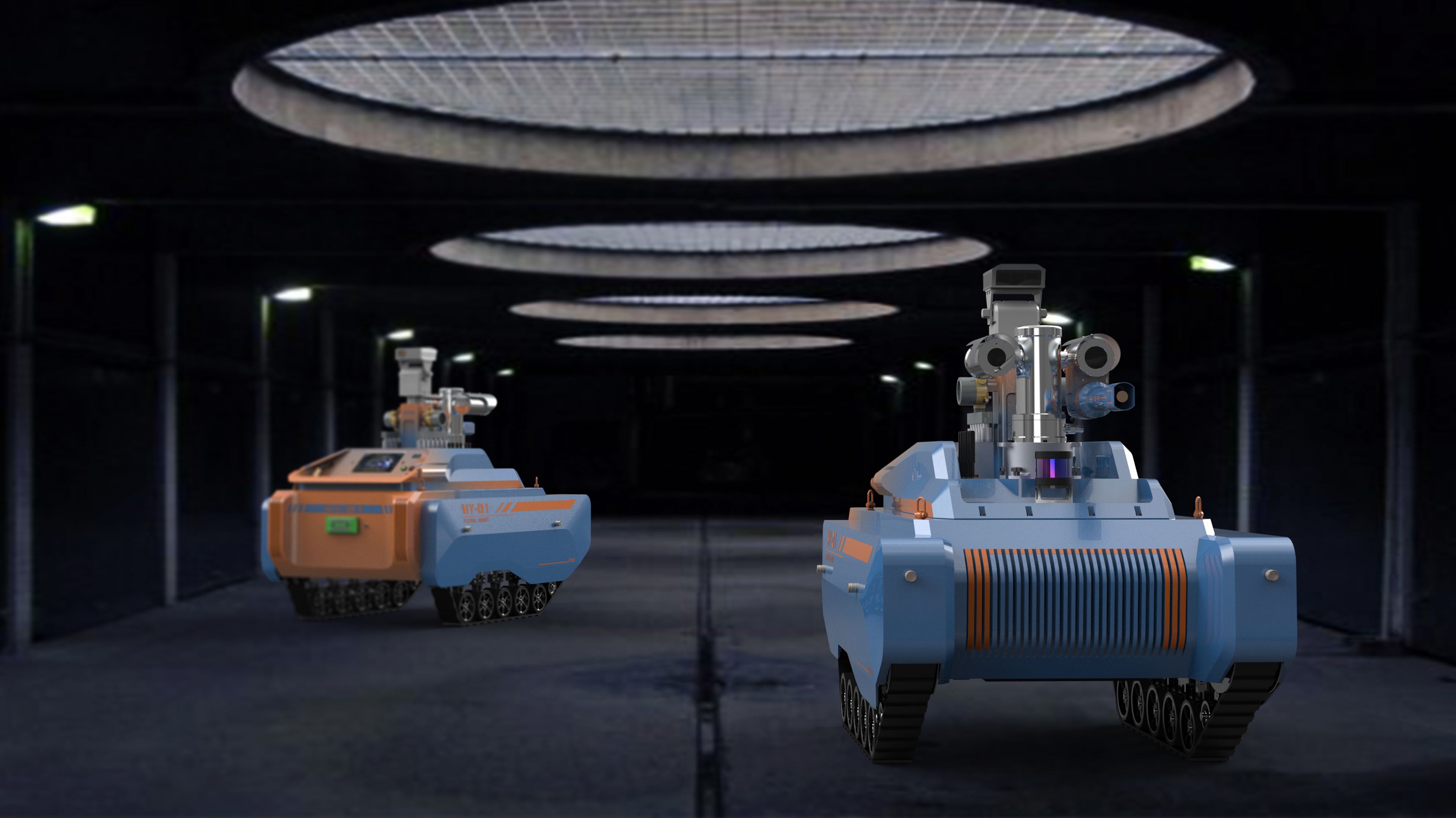 Usage scenario: tunnel construction site，