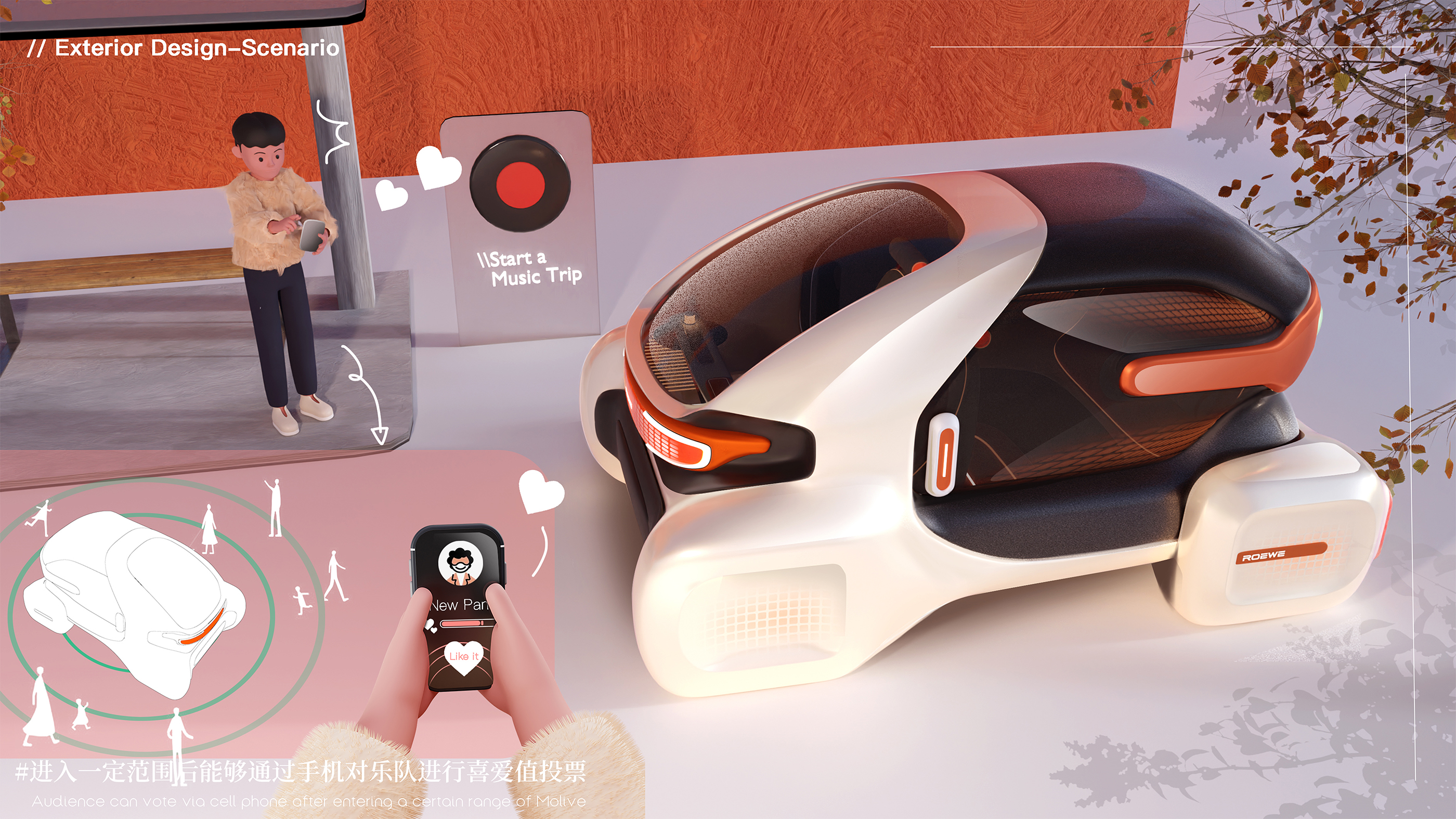 ROEWE Molive，Tongji University，The 10th SAIC International Challenge，