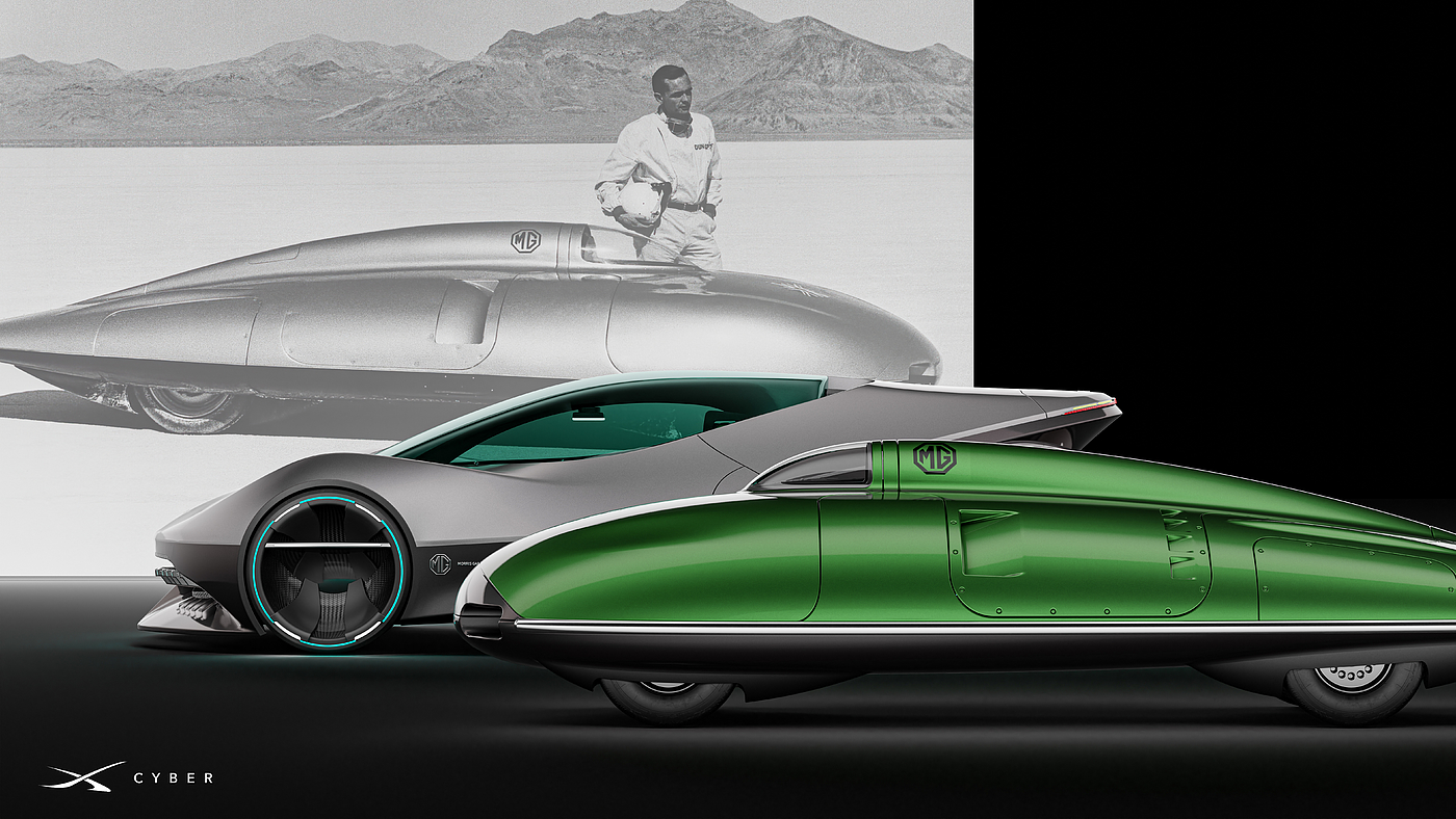 Visual Design of X-CYBER Concept Car，Guangdong University of Technology，The 10th SAIC International Challenge，China Division Visual Sub-track，