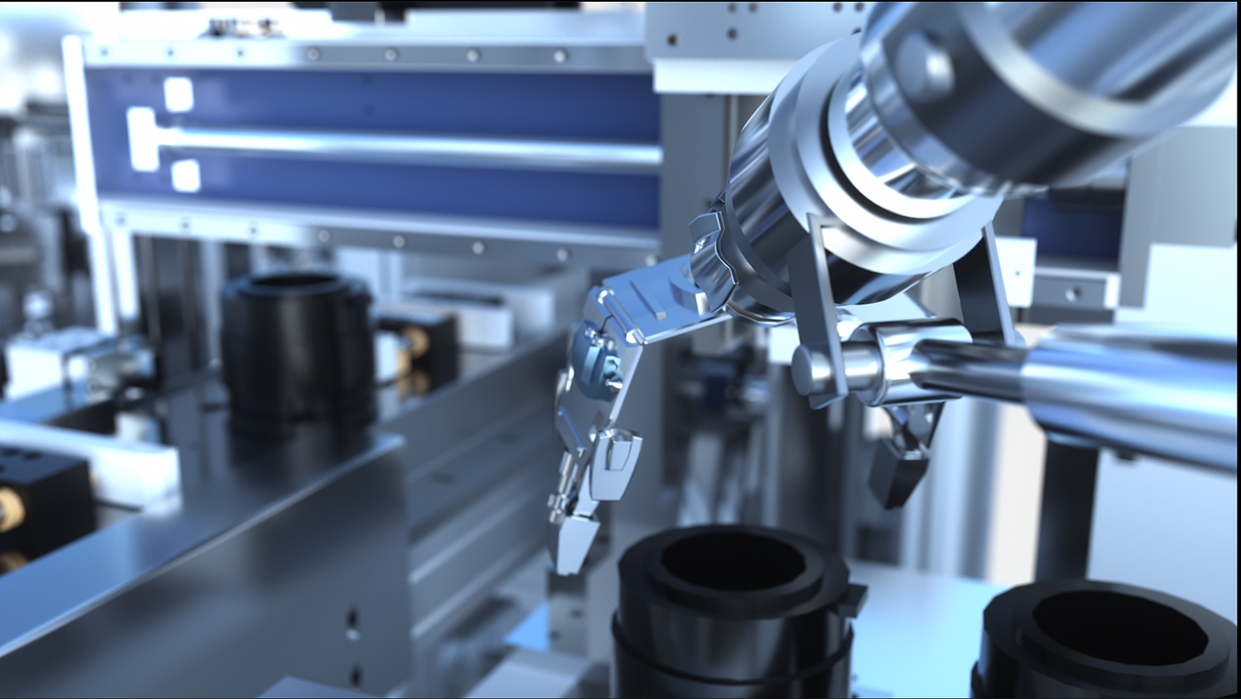 Industrial animation，three-dimensional animation，c4d，