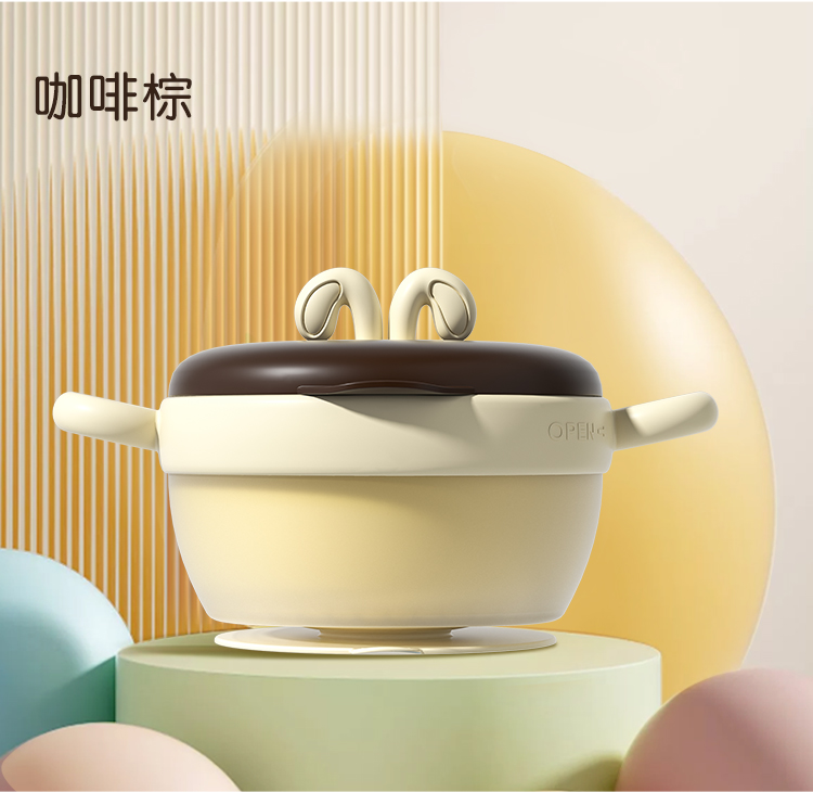 Children's temperature-sensitive supplementary food bowl，Baby products，Child mother and baby，