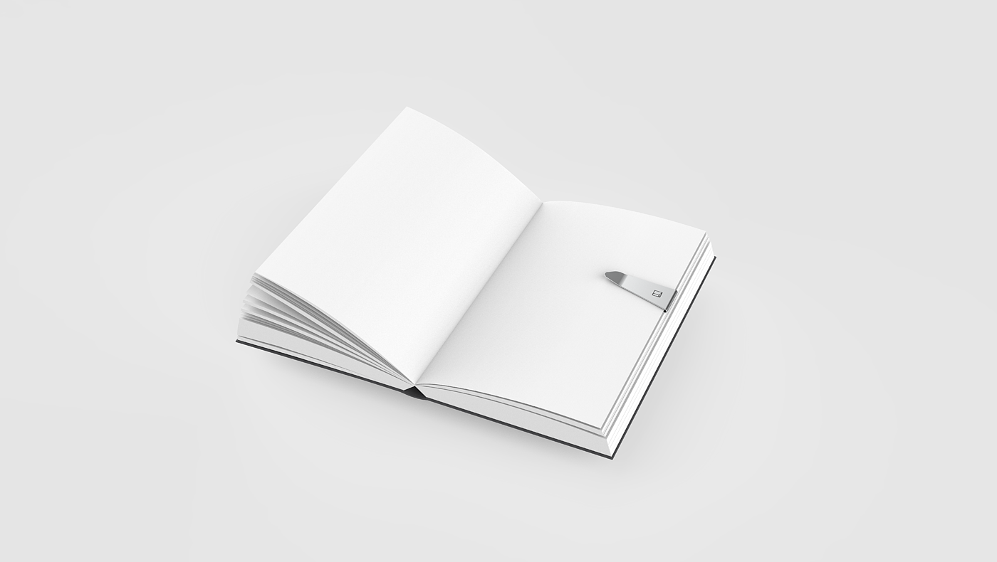 Bookmark, metal，
