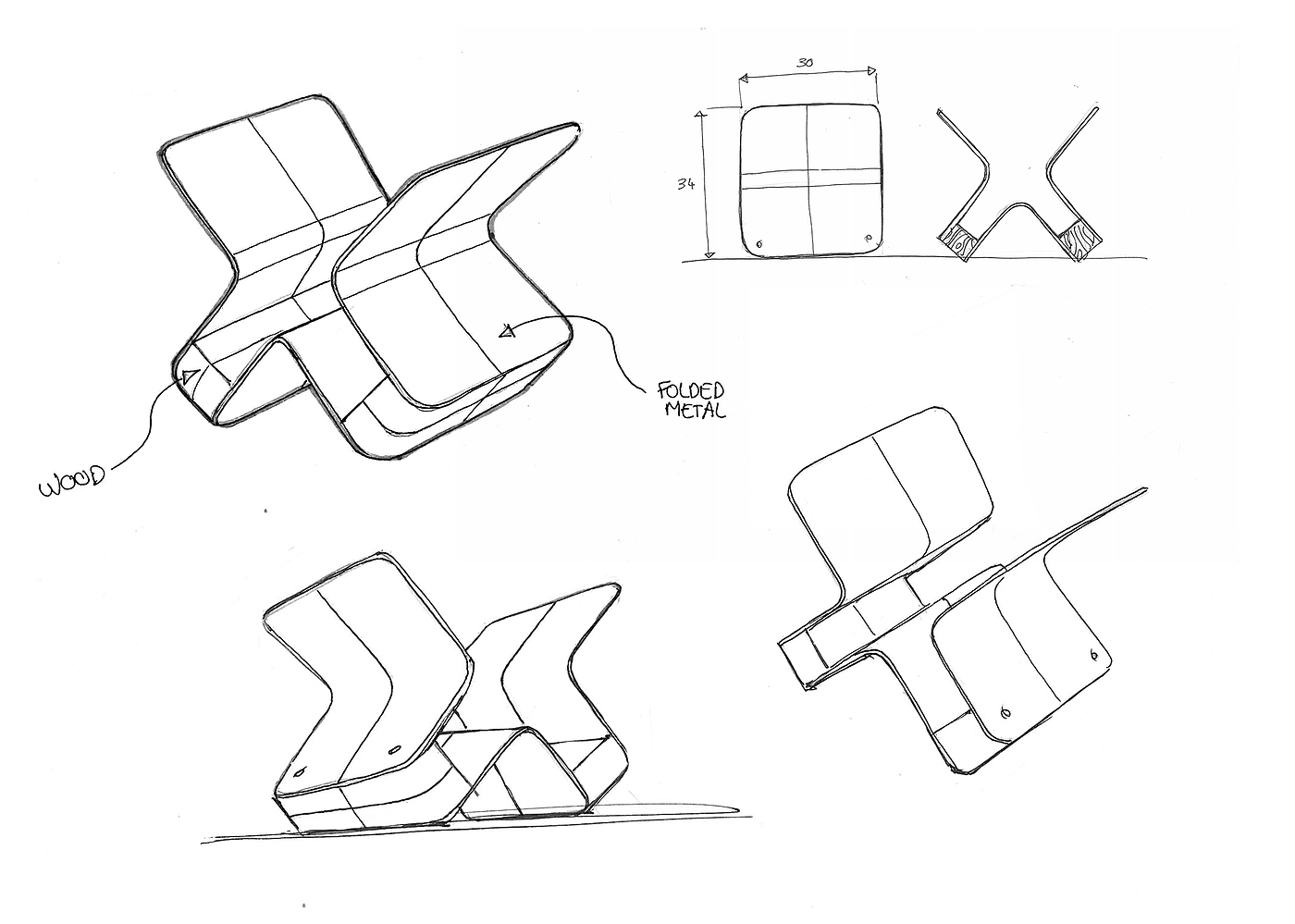 bookshelf，Metal，product design，