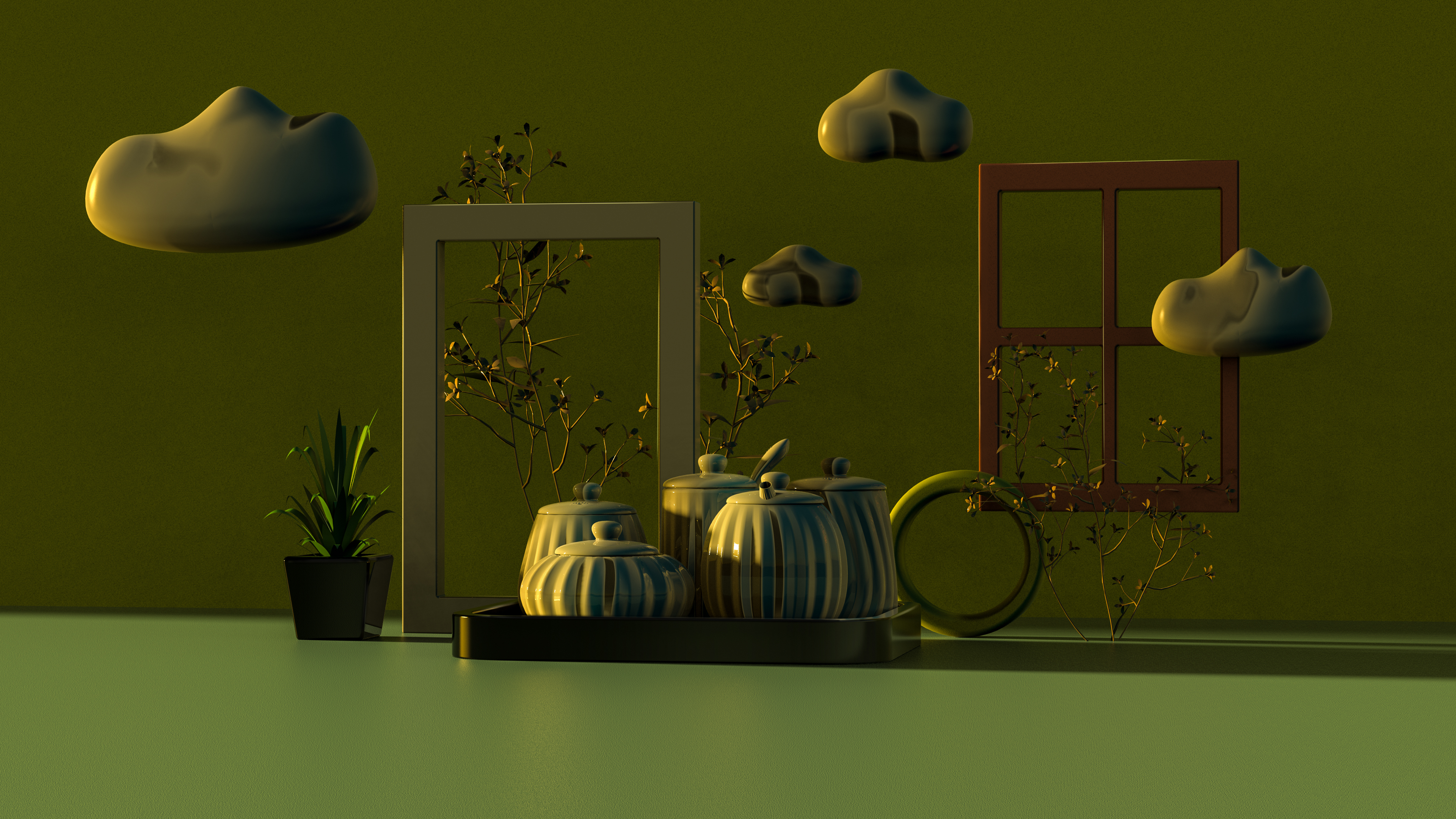 Seasoning jar，ceramics，