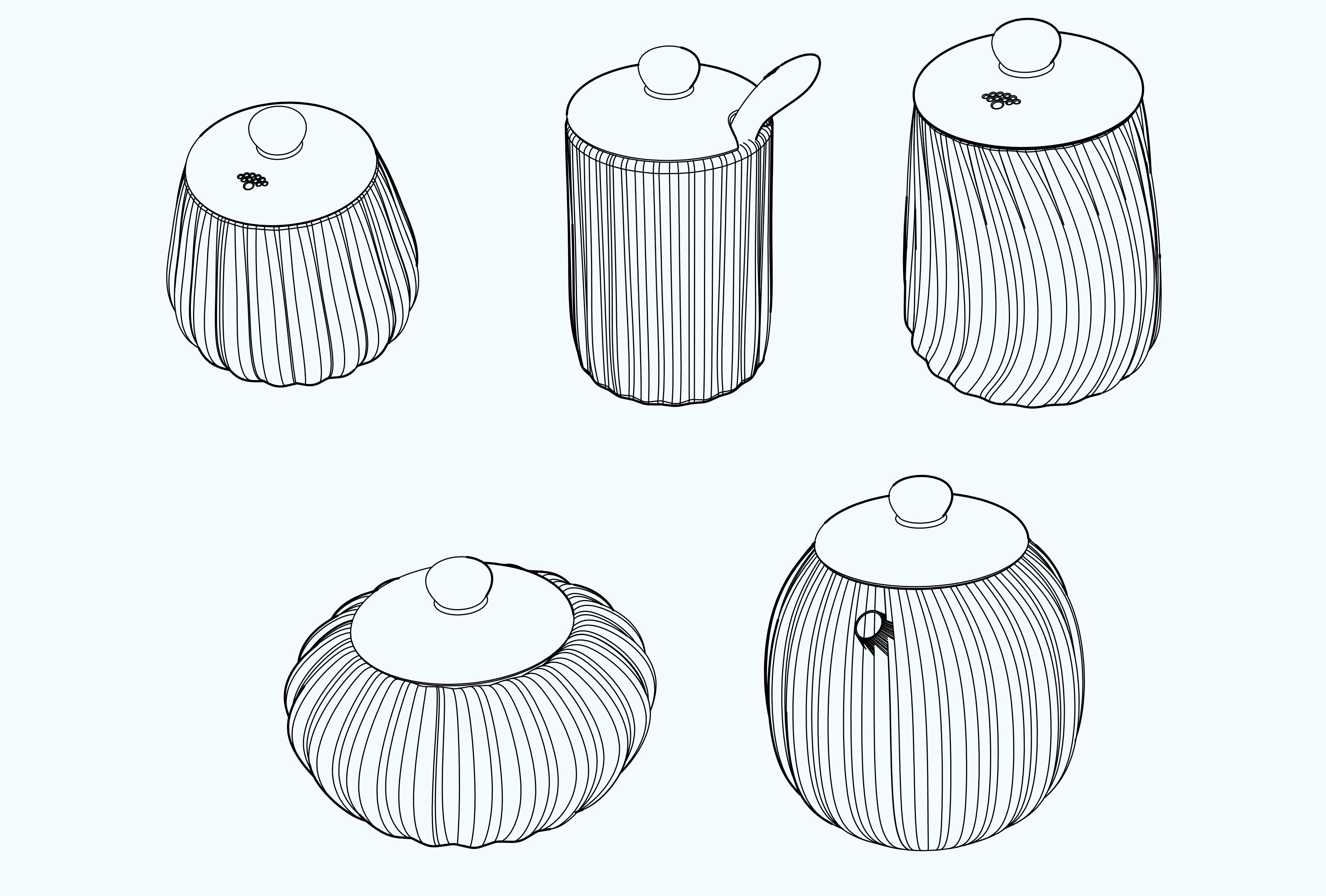 Seasoning jar，ceramics，