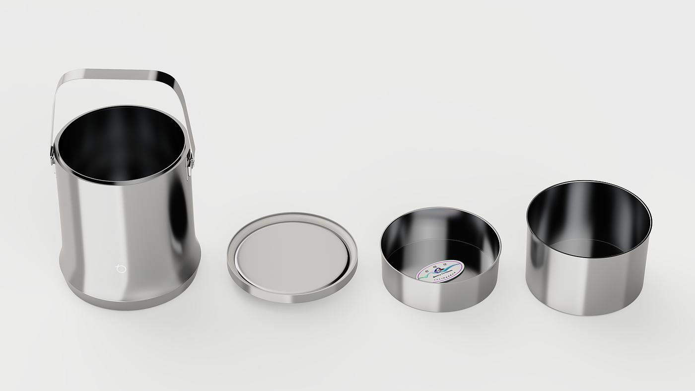 #keyshot，# Tableware Design，# Portable insulation barrel，# Product Appearance Design，#Rhino，