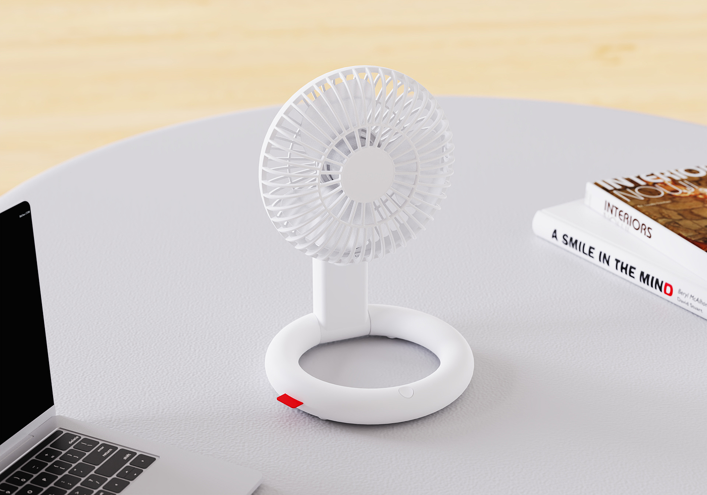 fold，Desktop fan，Shaking fan，Simplicity，Storable，Fan，summer，