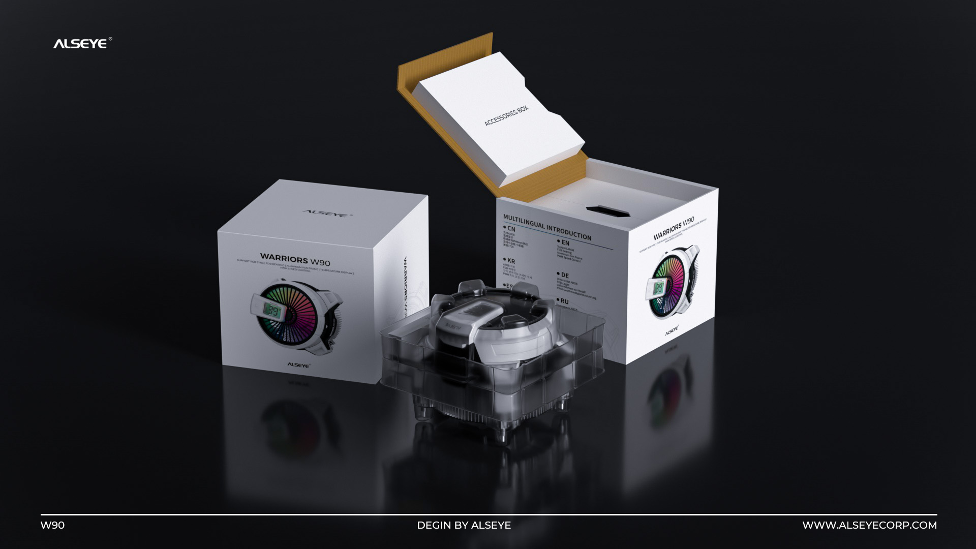 Temperature display, transparent screen, future technology, computer radiator，