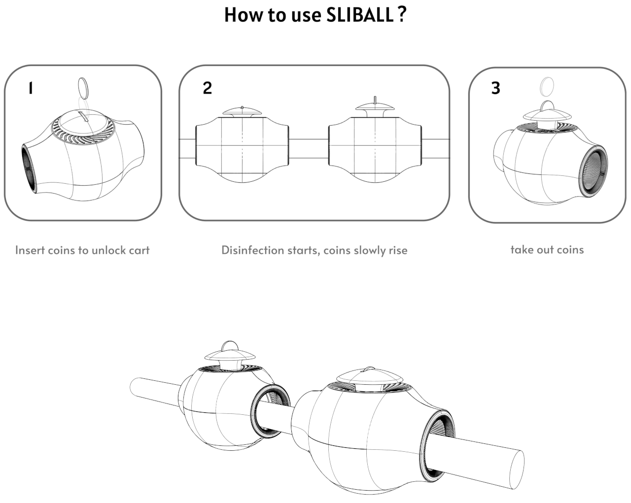 Sliball，Disinfection equipment，Appearance design，delicate，