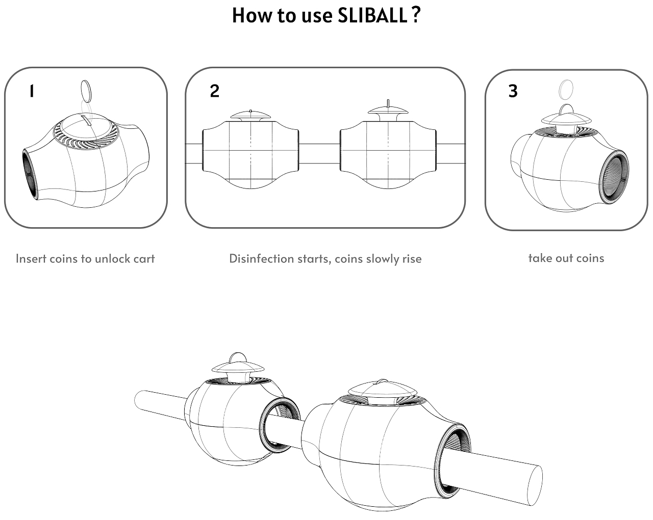 Sliball，Disinfection equipment，Appearance design，delicate，