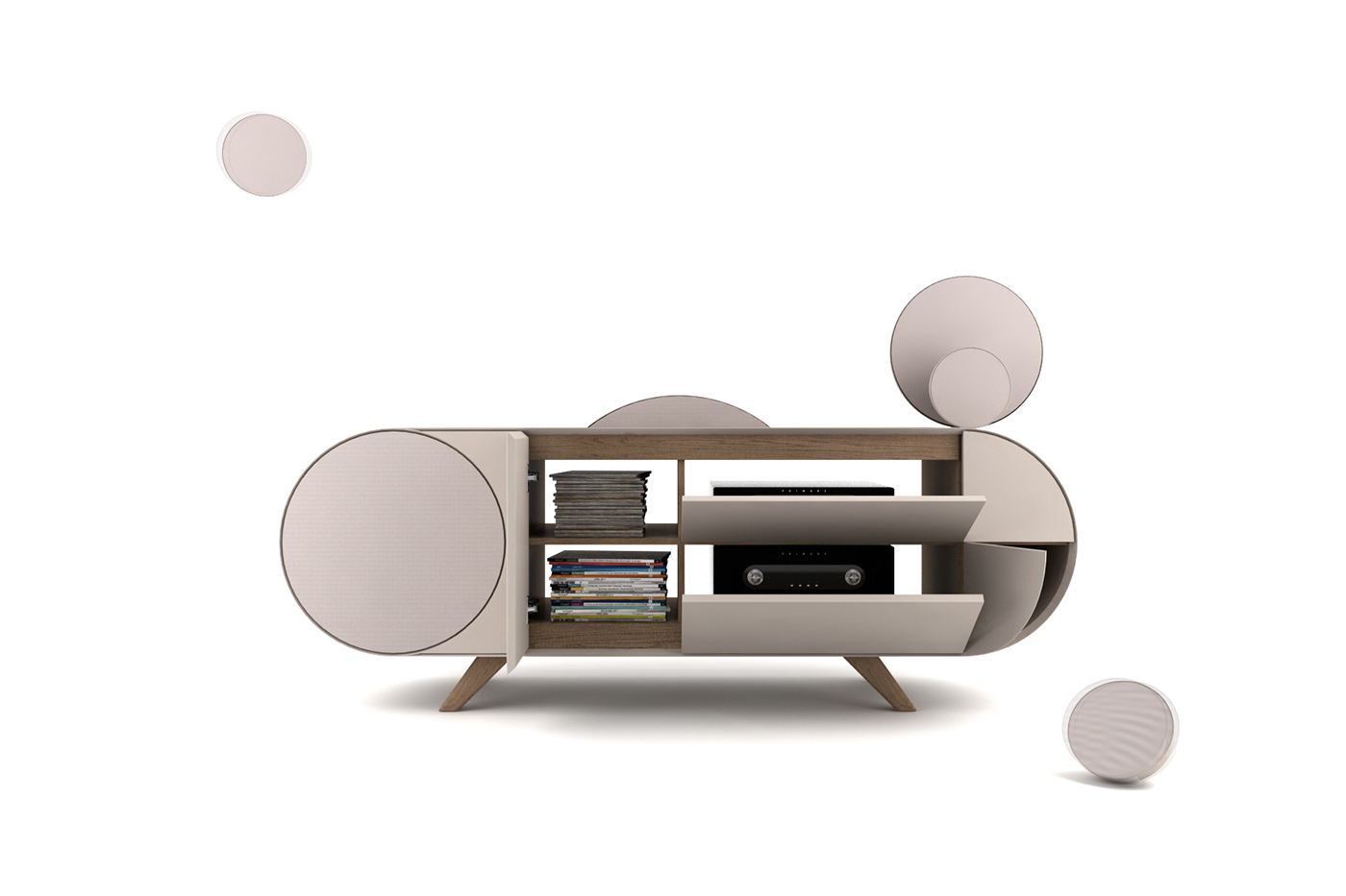 TV cabinet，Simplicity，level of appearance，multi-function，