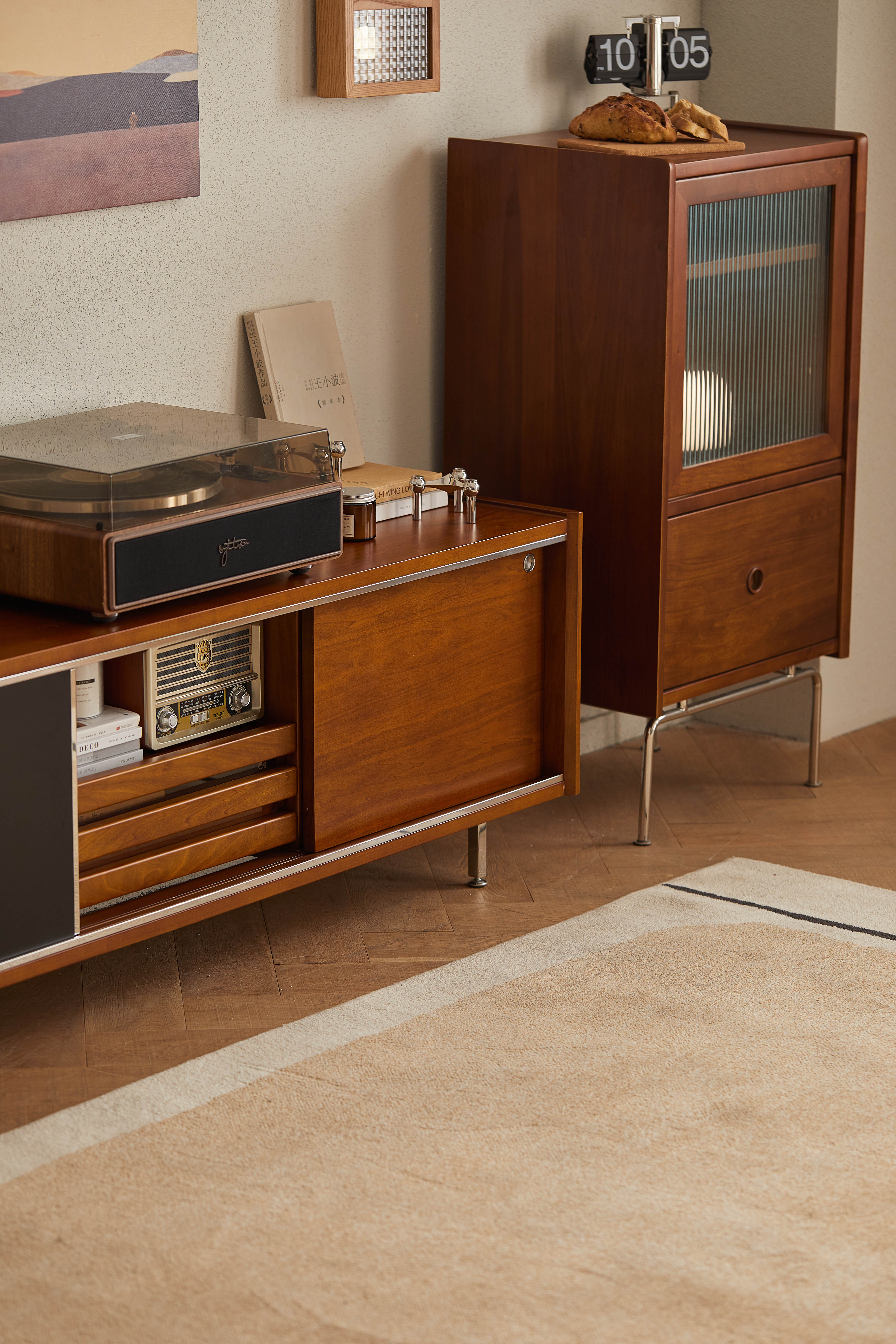 furniture design ，Original design，TV cabinet，Solid wood furniture，Retro furniture，Retro Design ，