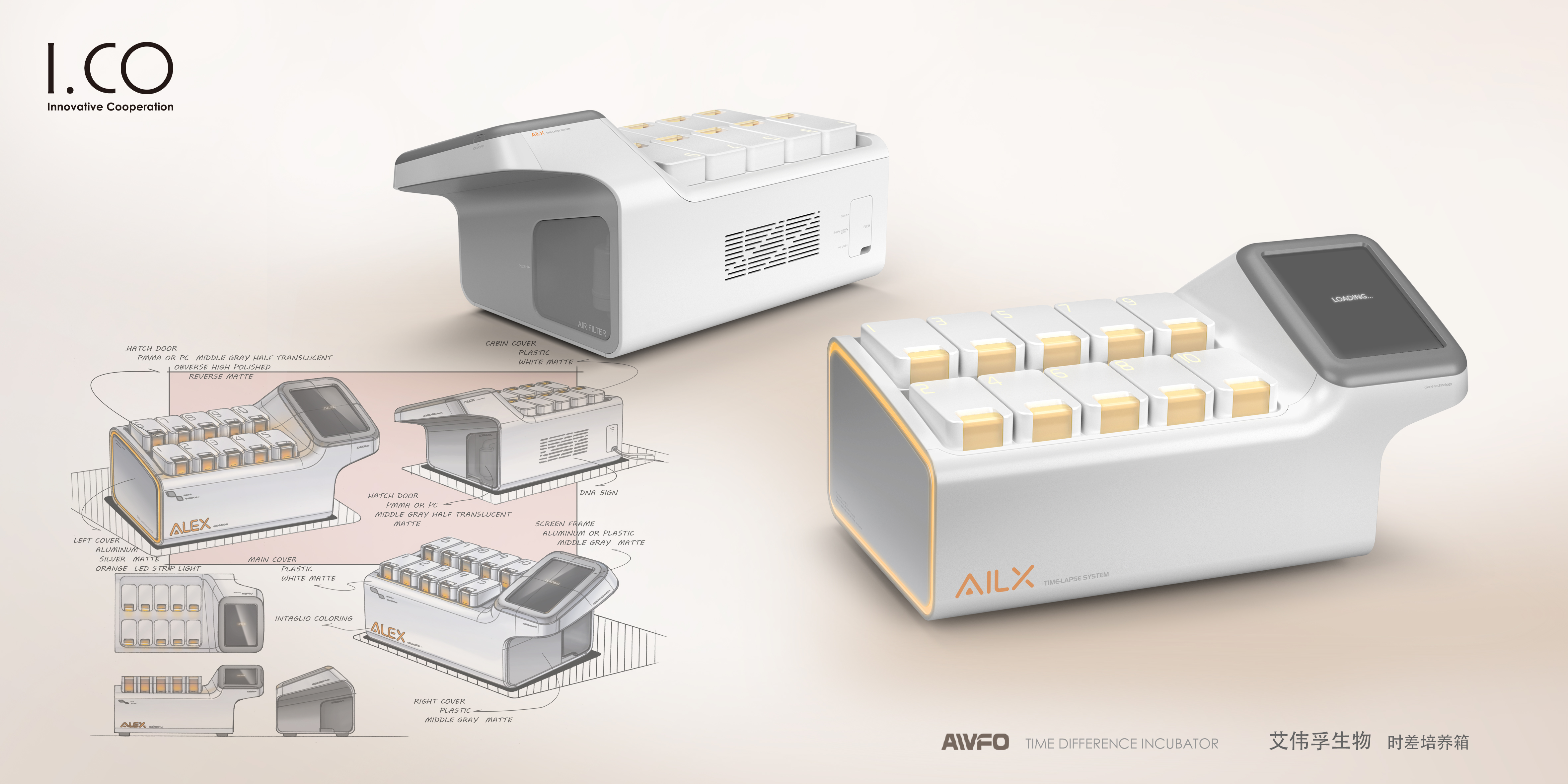 Biotechnology，Medical products，medical apparatus and instruments，Appearance design，product design，