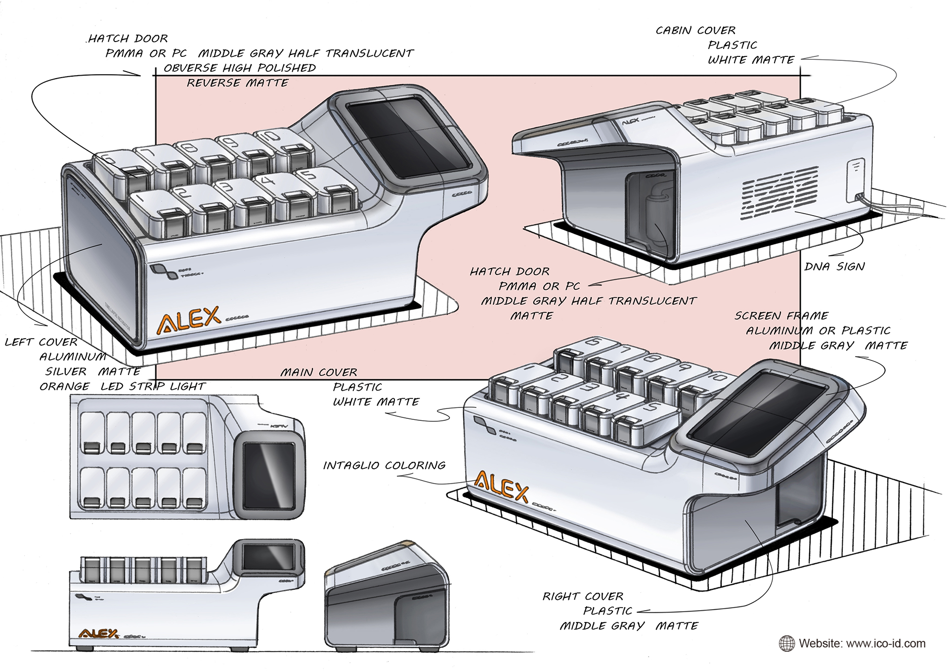 Biotechnology，Medical products，medical apparatus and instruments，Appearance design，product design，