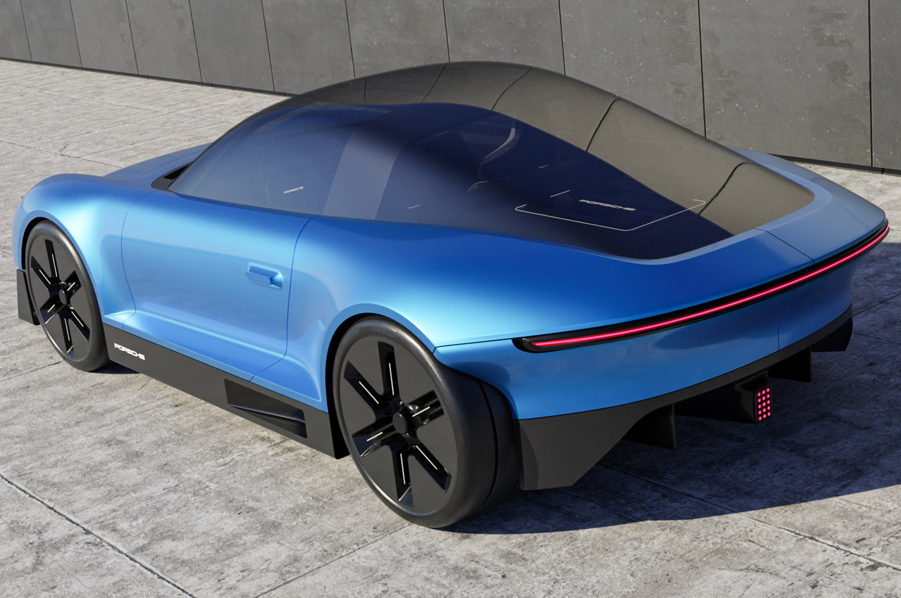 vehicle，automobile，Porsche 911，conceptual design，