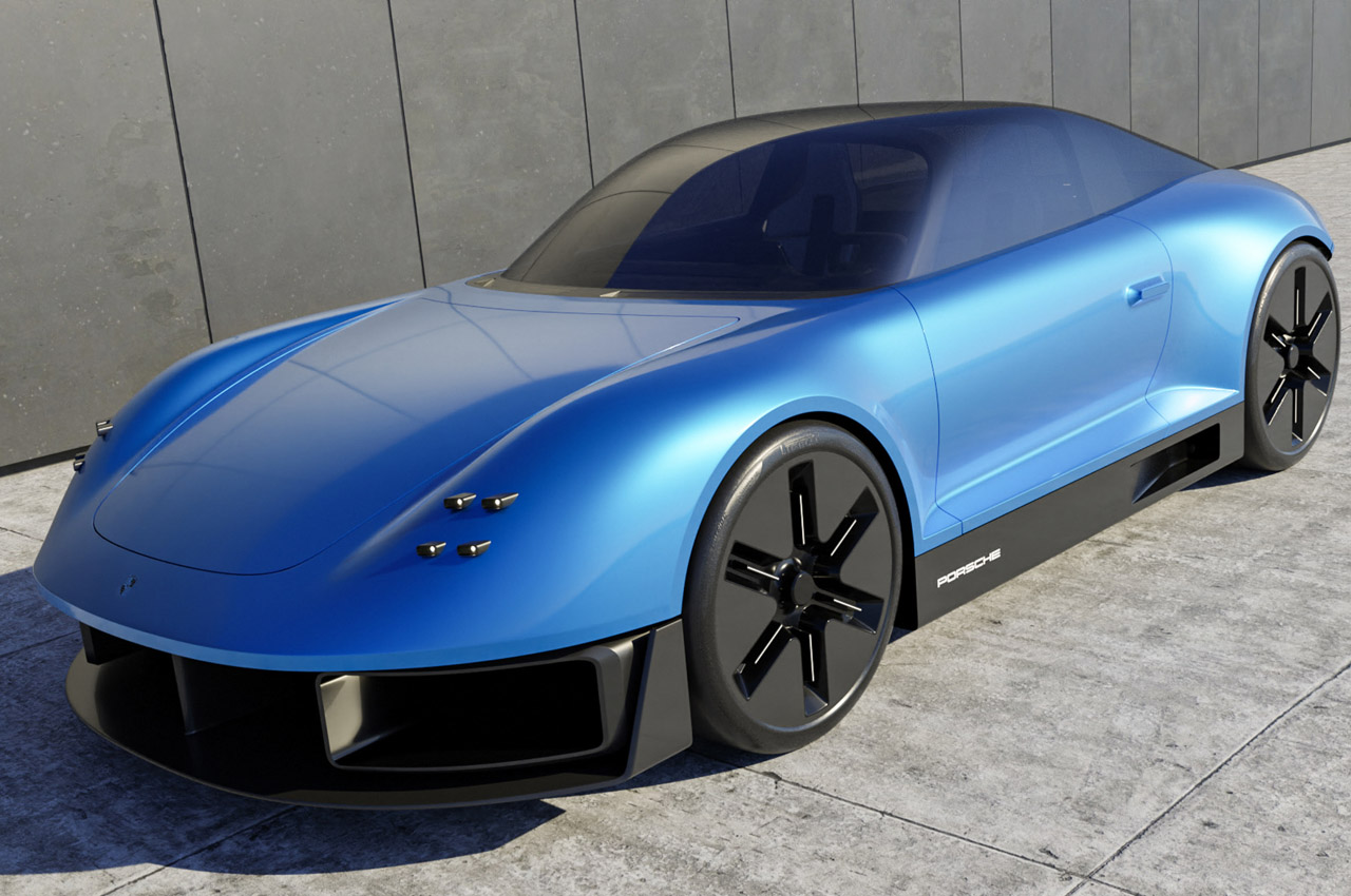 vehicle，automobile，Porsche 911，conceptual design，