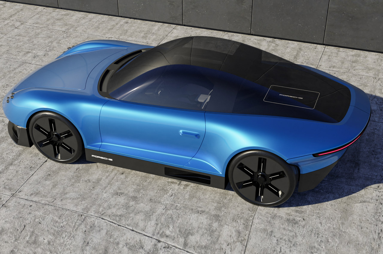 vehicle，automobile，Porsche 911，conceptual design，