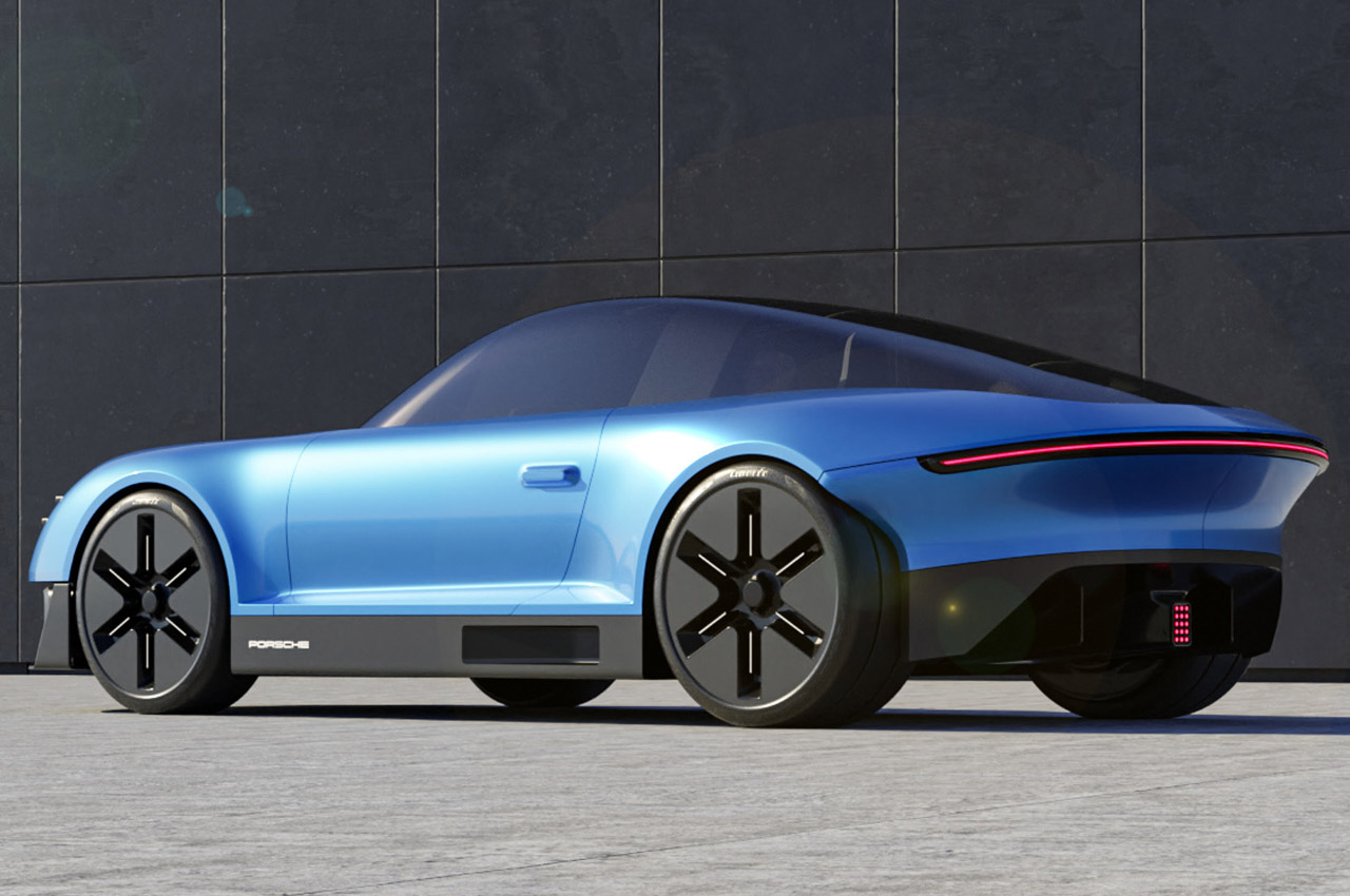 vehicle，automobile，Porsche 911，conceptual design，