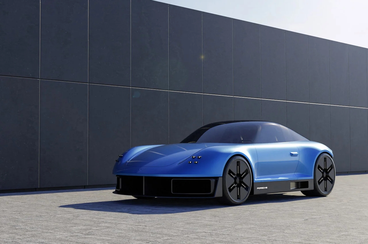 vehicle，automobile，Porsche 911，conceptual design，