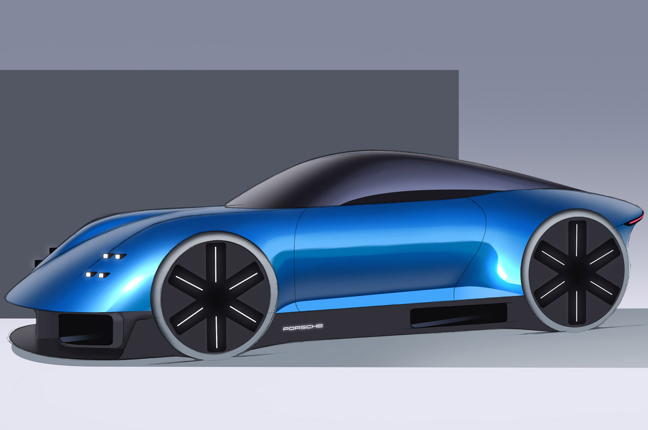 vehicle，automobile，Porsche 911，conceptual design，